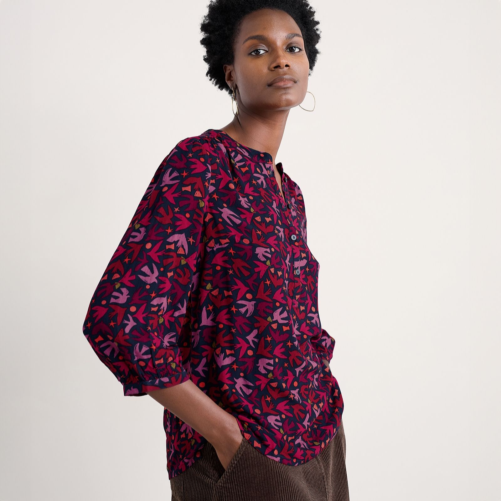 Seasalt Cornwall Willow Path Top