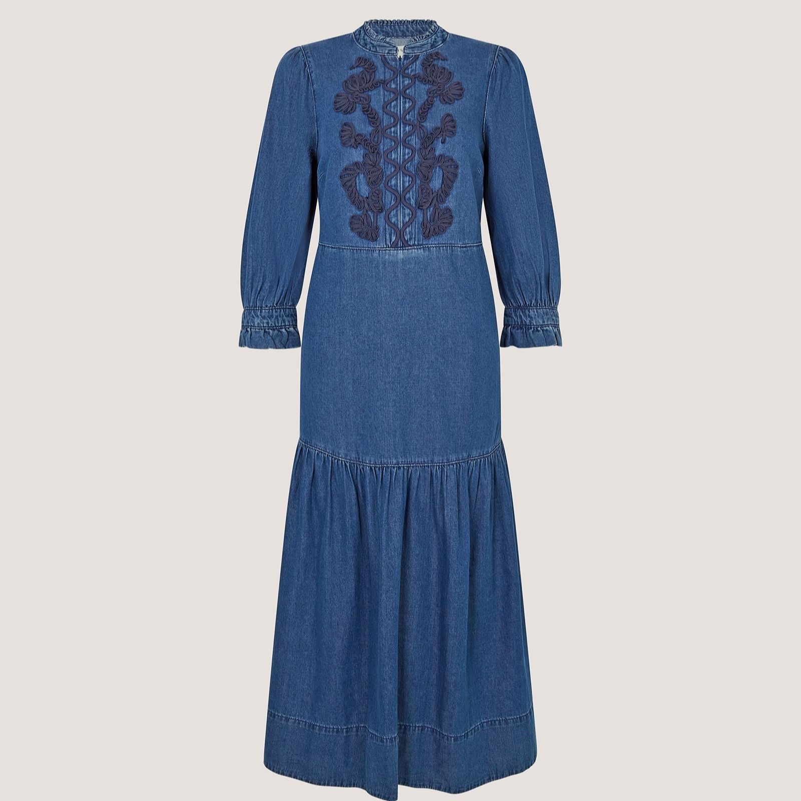 Monsoon Melissa Embroidered Dress