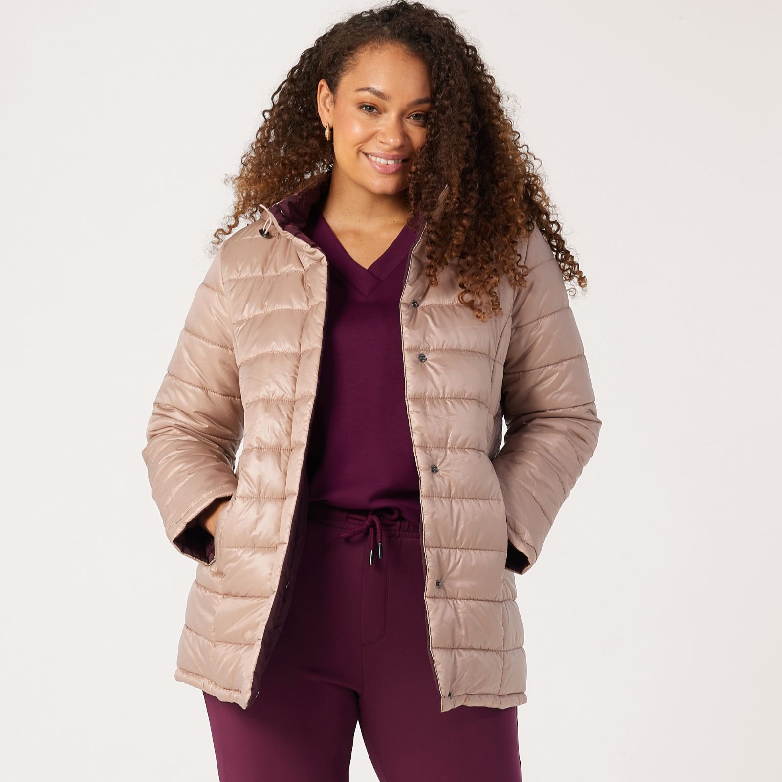 Ruth Langsford Leisurewear Reversible Quilted Coat