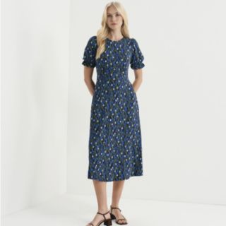 Finery London Lenisha Printed Jersey Dress