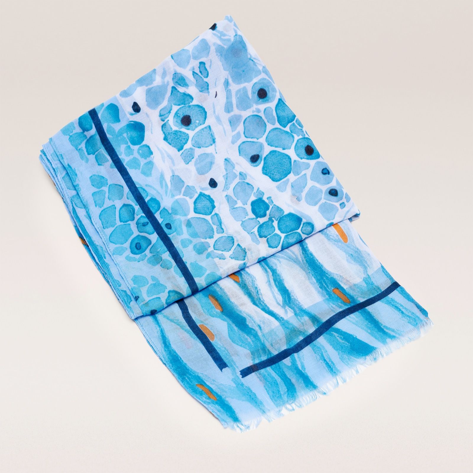 Frank Usher Wavy Printed Scarf