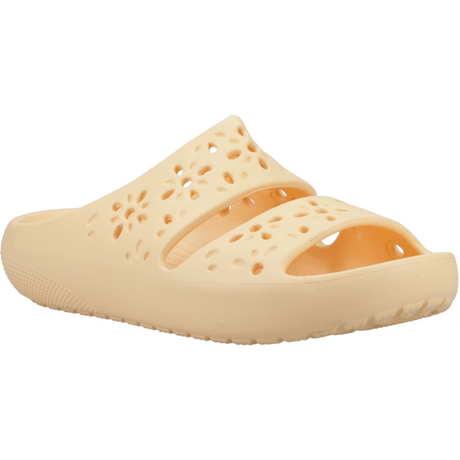 Crocs Classic Floral Cut Out Slide Sandal