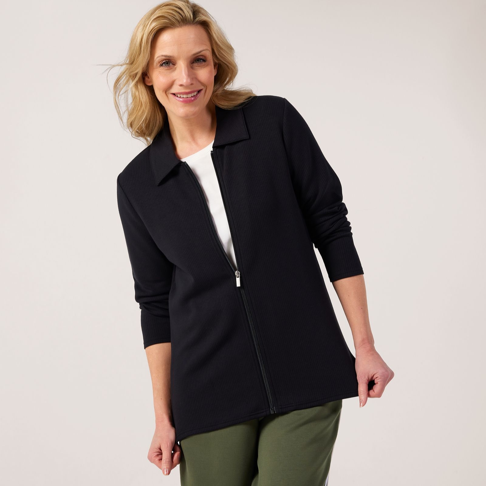 Ruth Langsford Zip Through Top