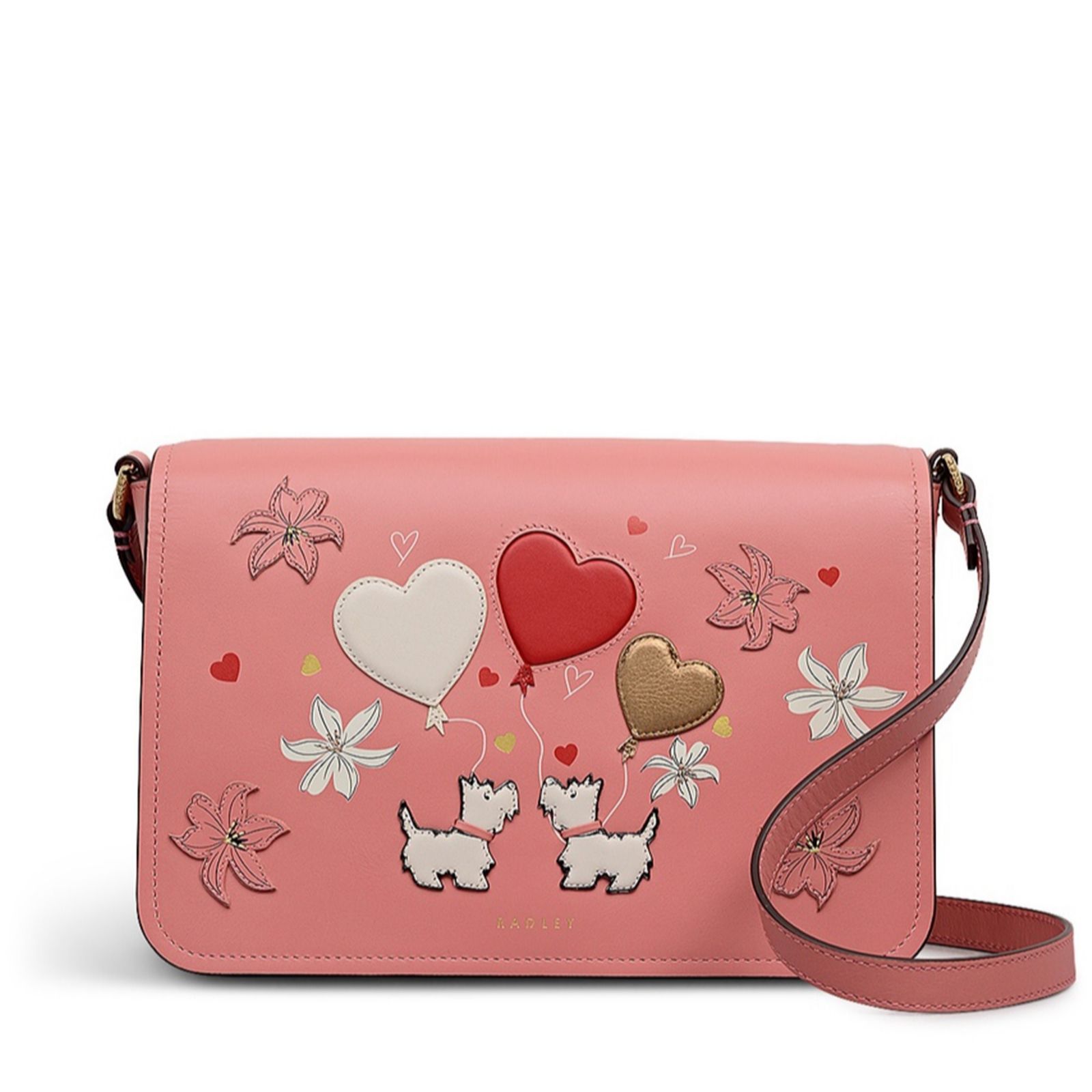 Radley Love You Lots Medium Flapover Cross-Body