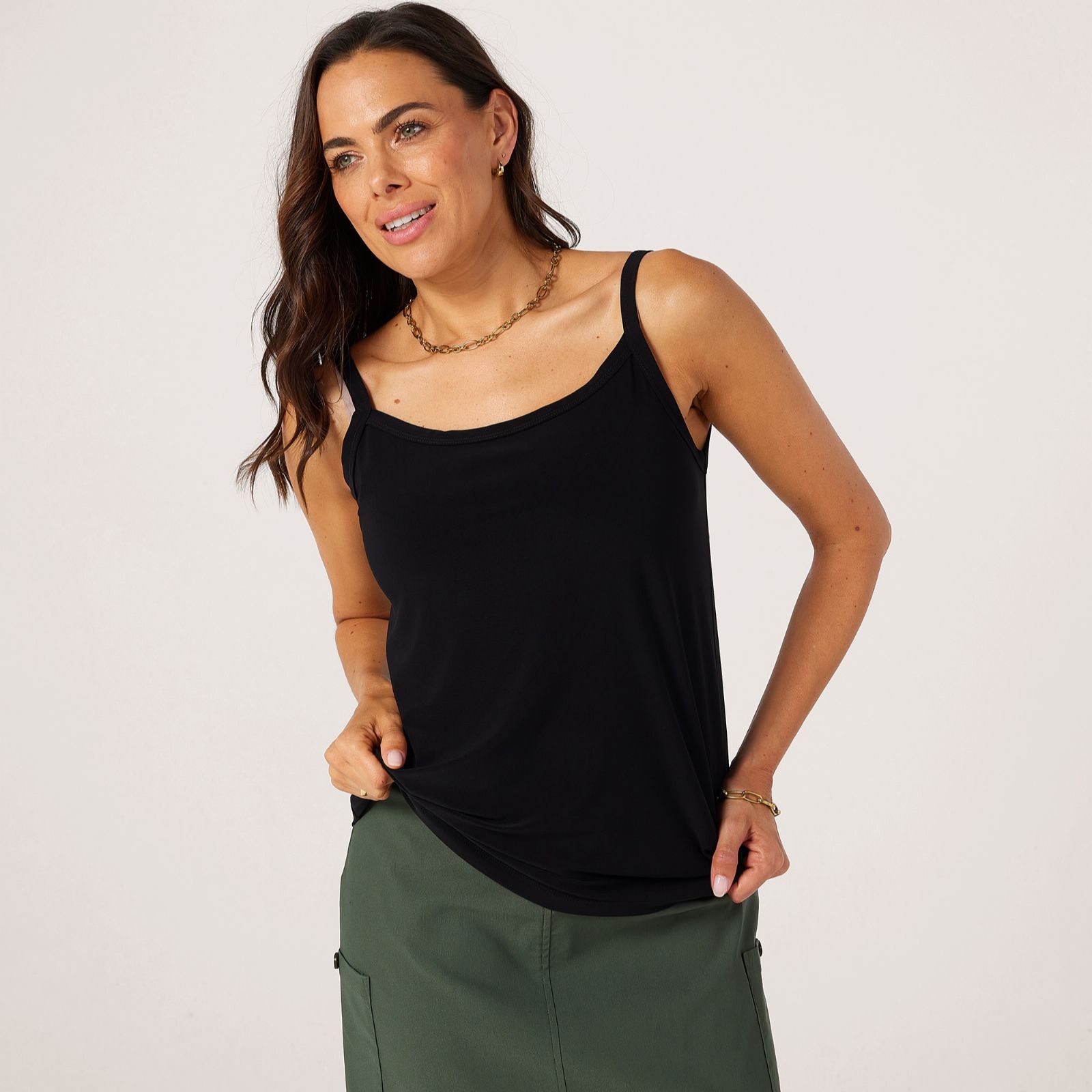 Kim & Co Deluxe Brazil Jersey Strappy Cami