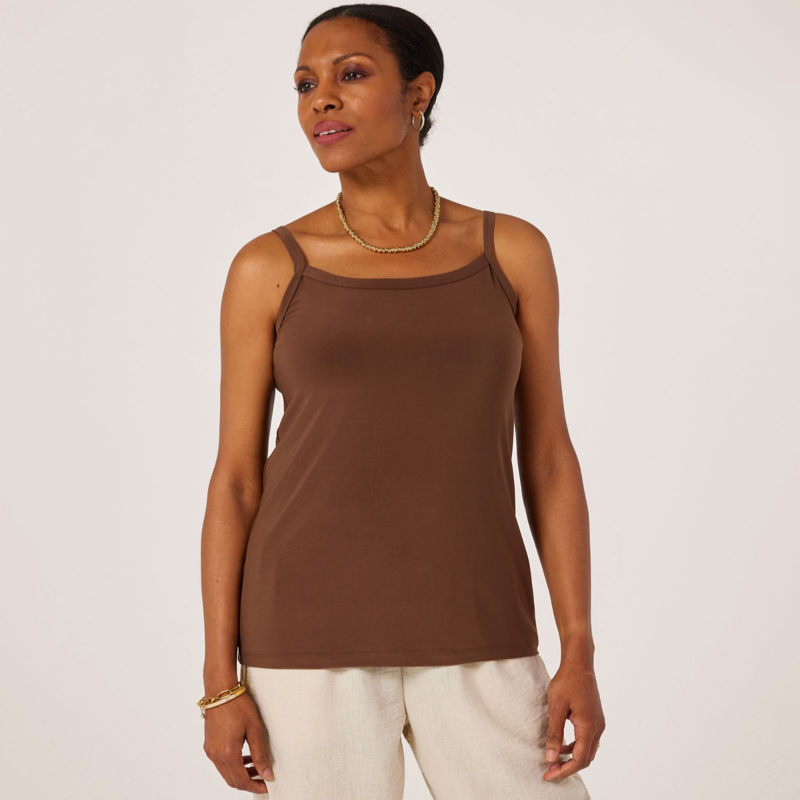 Kim & Co Deluxe Brazil Jersey Strappy Cami