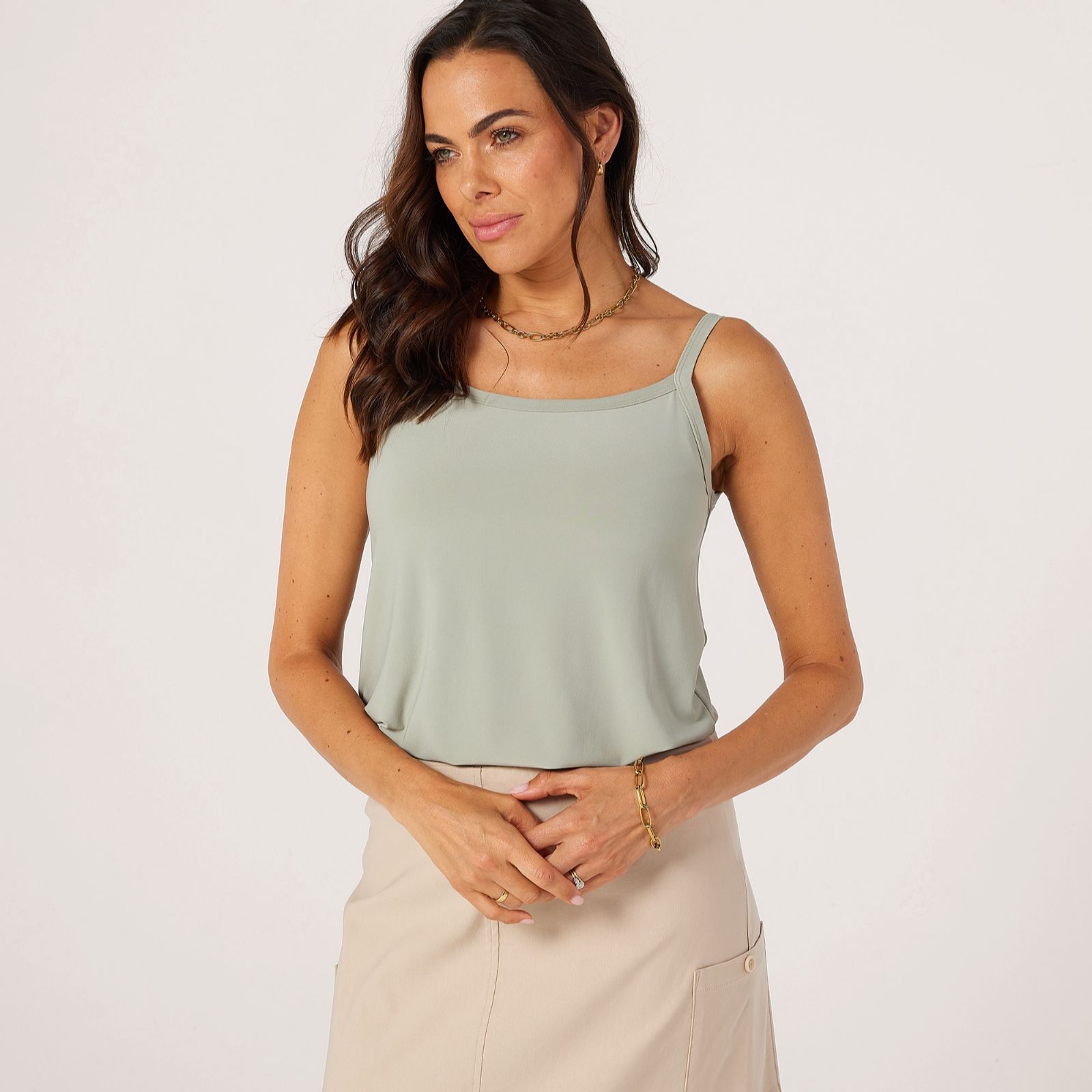 Kim & Co Deluxe Brazil Jersey Strappy Cami