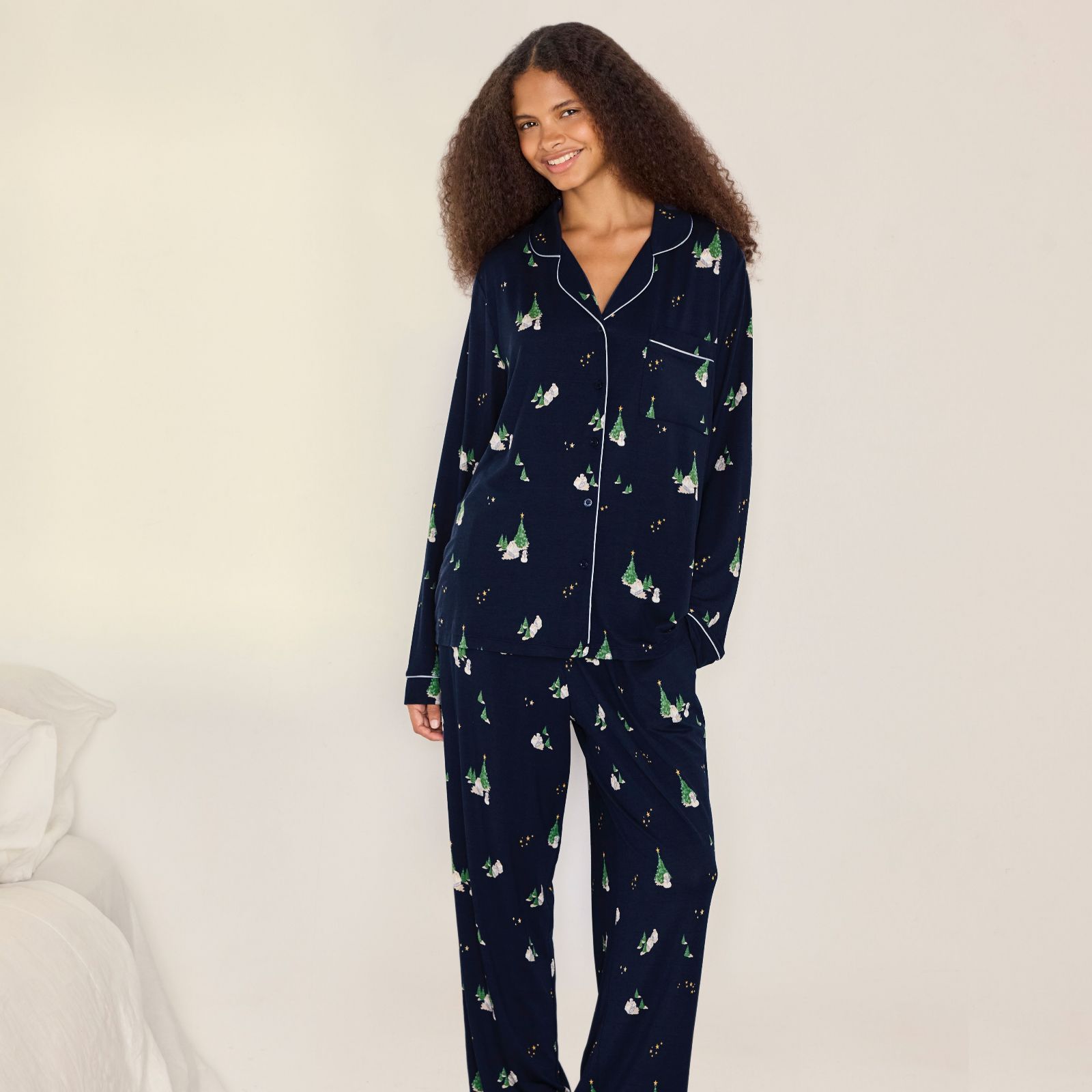 Chelsea Peers Classic Modal PJ Set