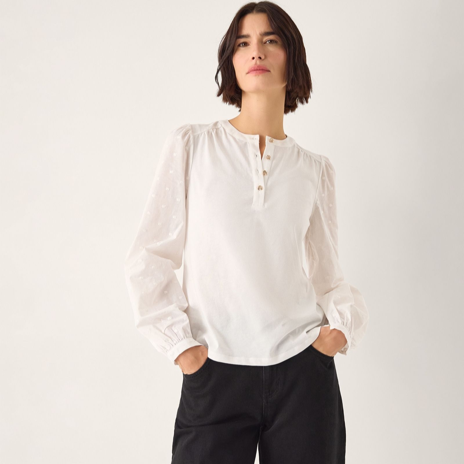 Monsoon Flossy Cotton Blouse