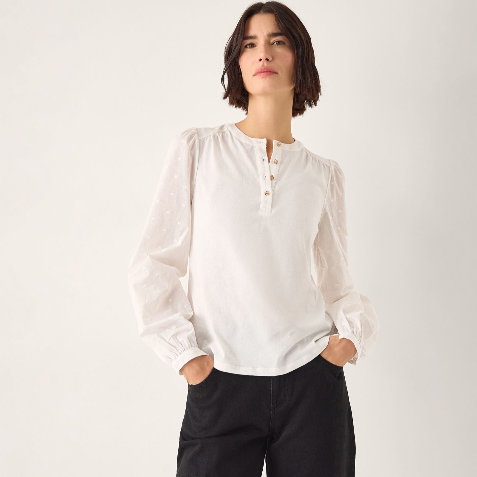 Monsoon Flossy Cotton Blouse