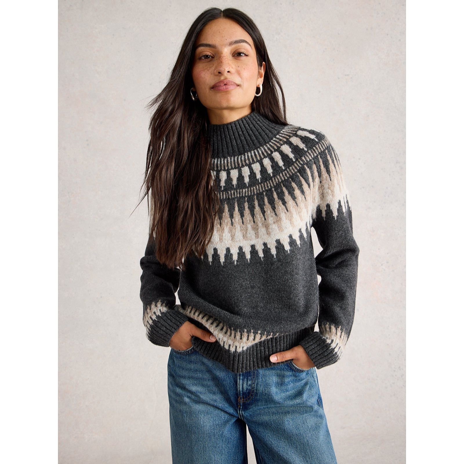 White Stuff Fiona Fairisle Jumper