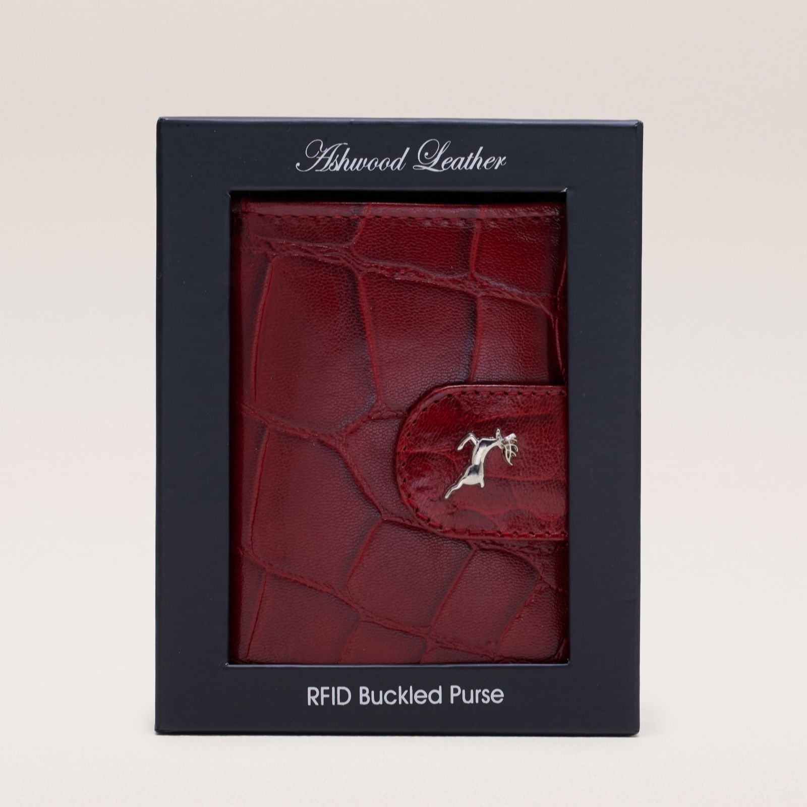 Ashwood Leather RFID Purse with Box