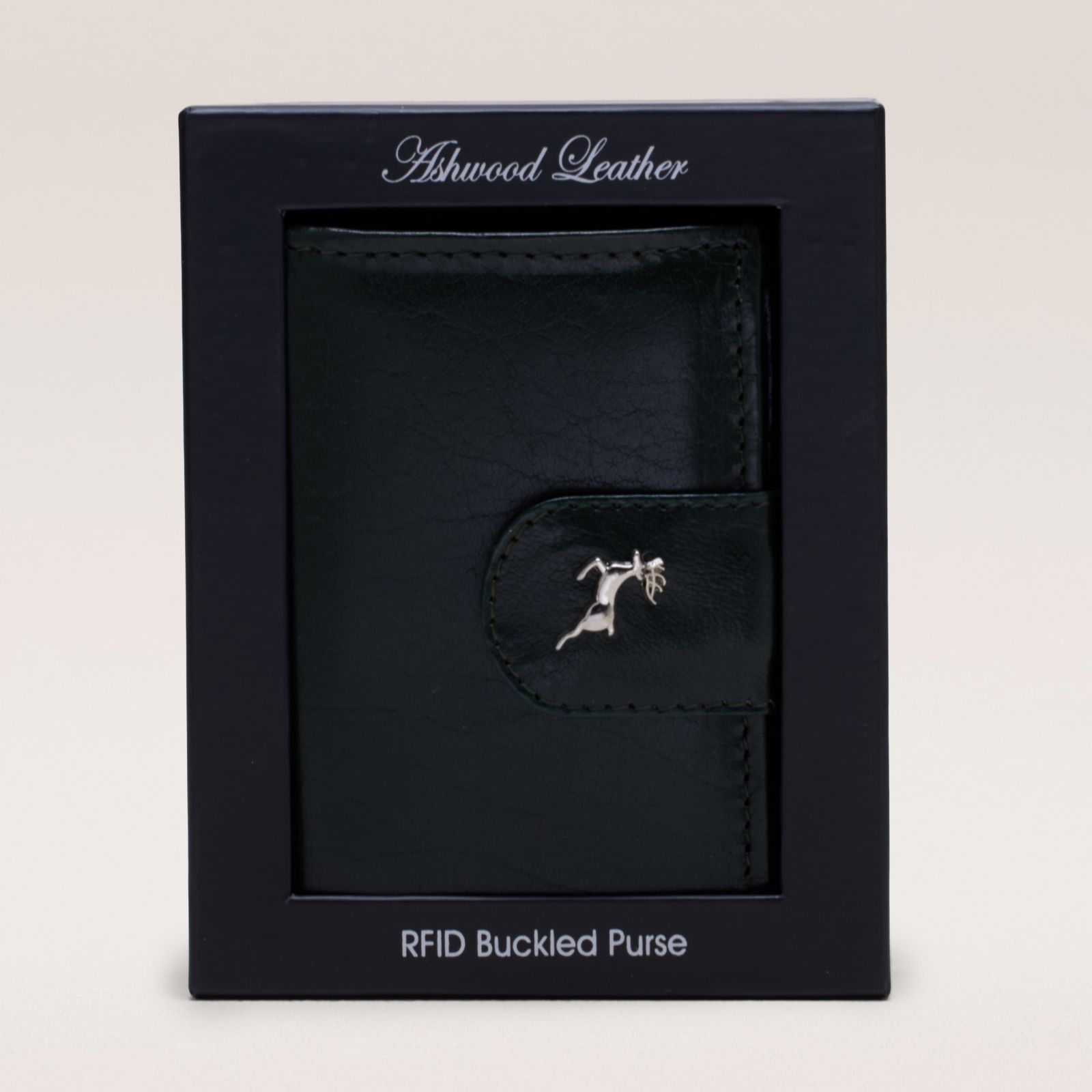 Ashwood Leather RFID Purse With Box