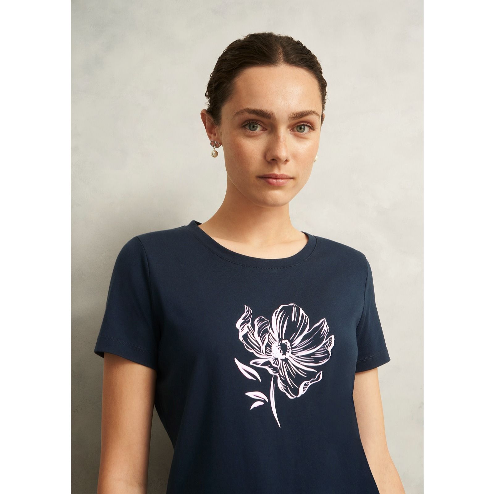 ホブズ HOBBS PIXIE COTTON T-SHIRT （DEEP APRICOT） Pixie Cotton T-Shirt | Hobbs US |