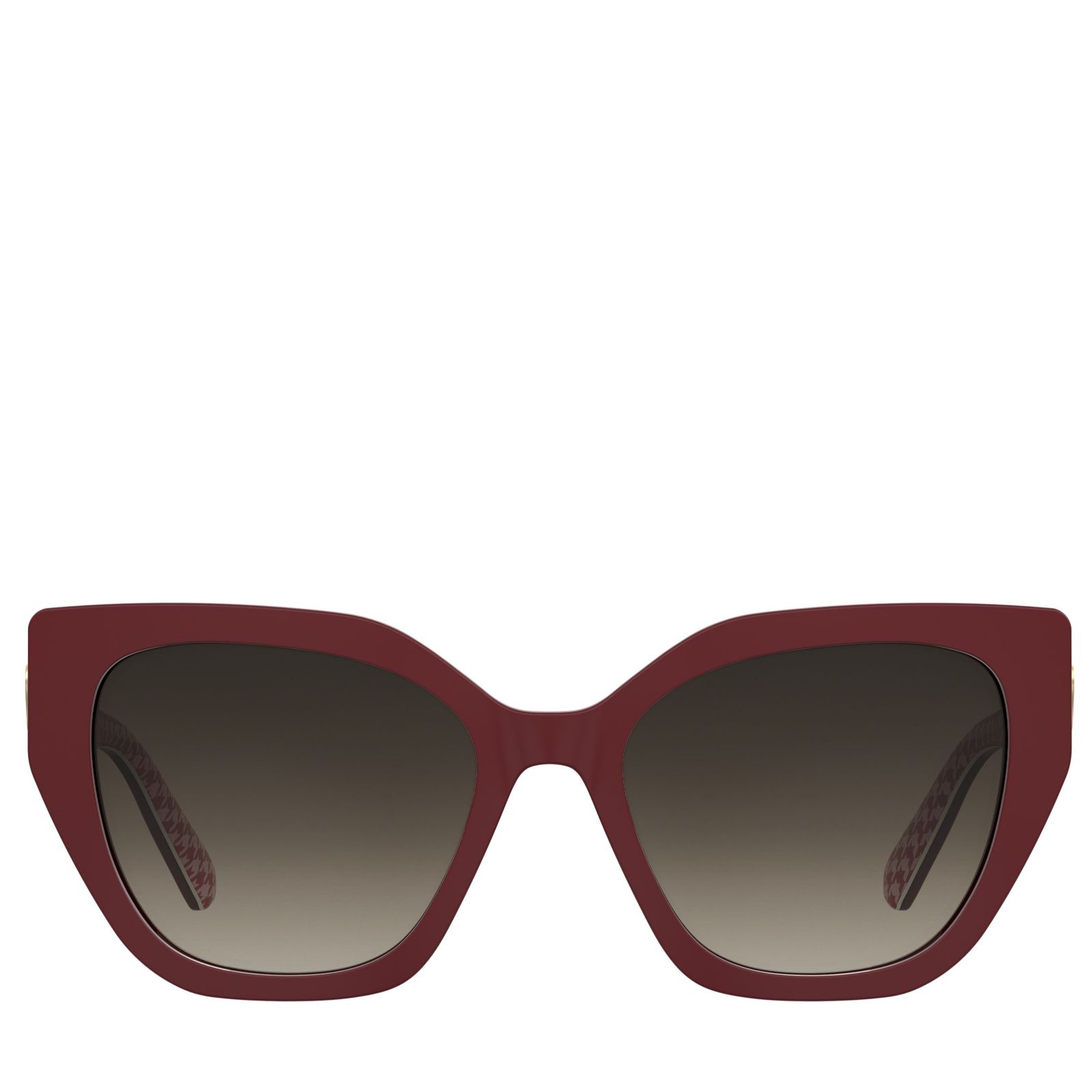 Love Moschino Cat Eye Sunglasses with Print Detail