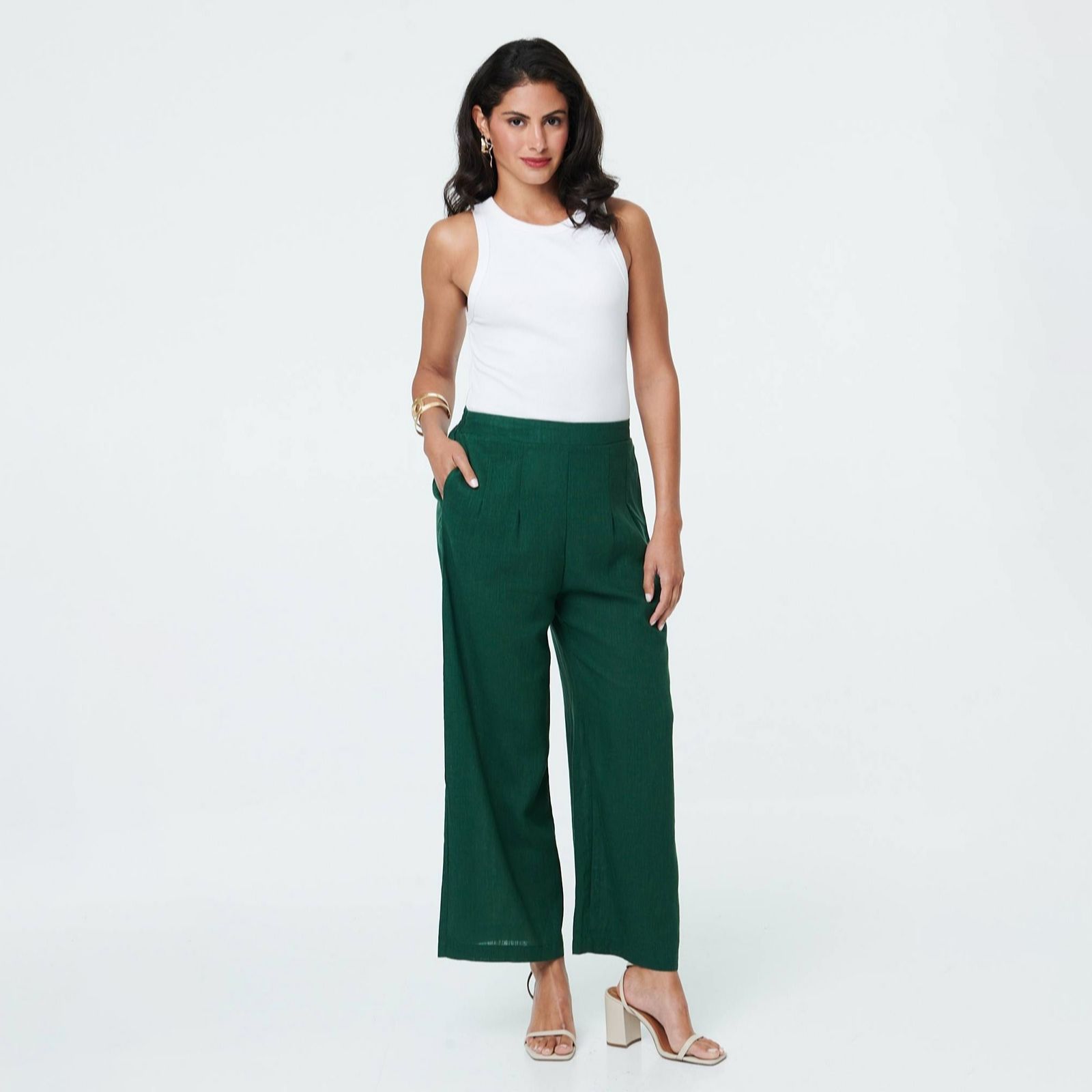Izabel London Pleat Front Trouser