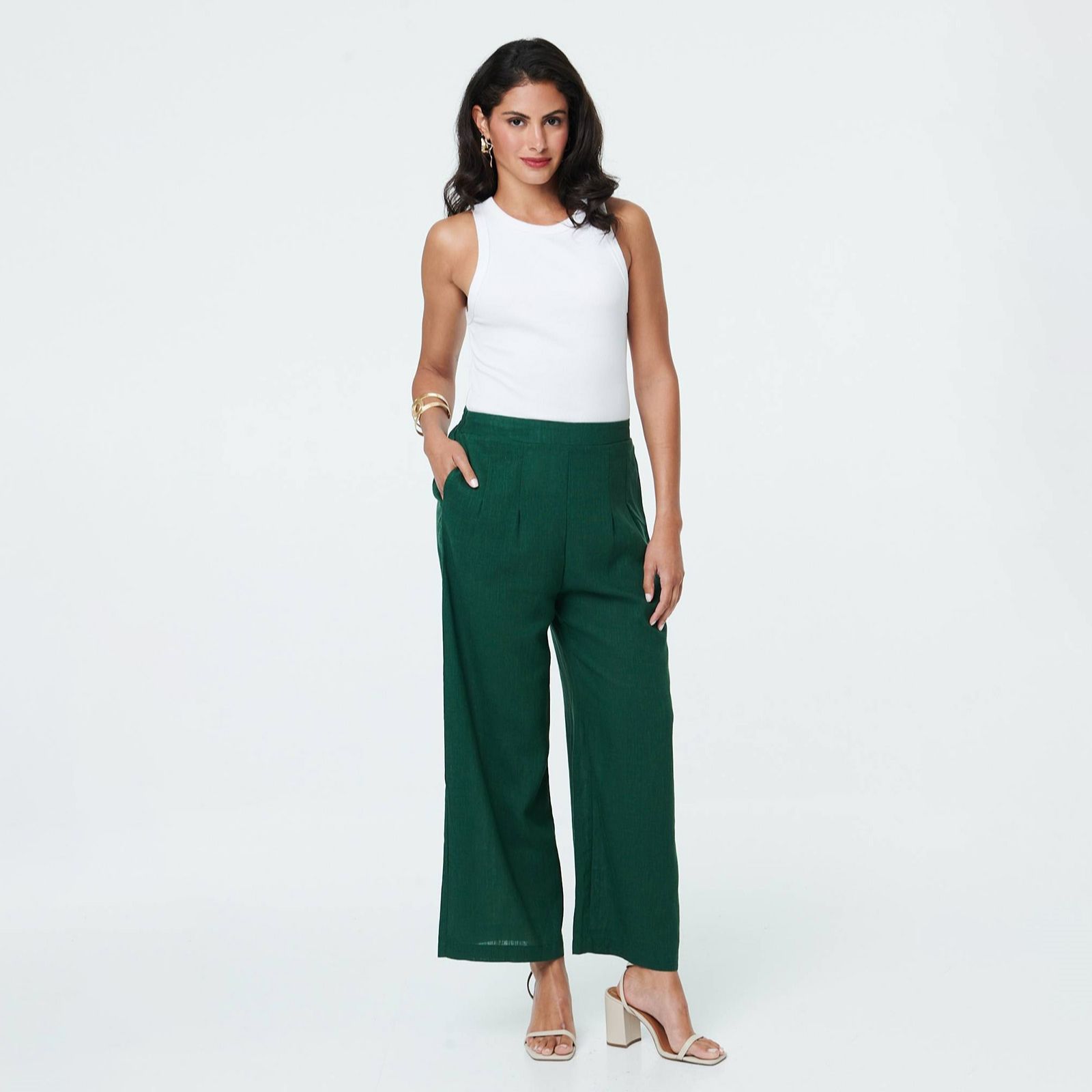 Izabel London Pleat Front Trouser