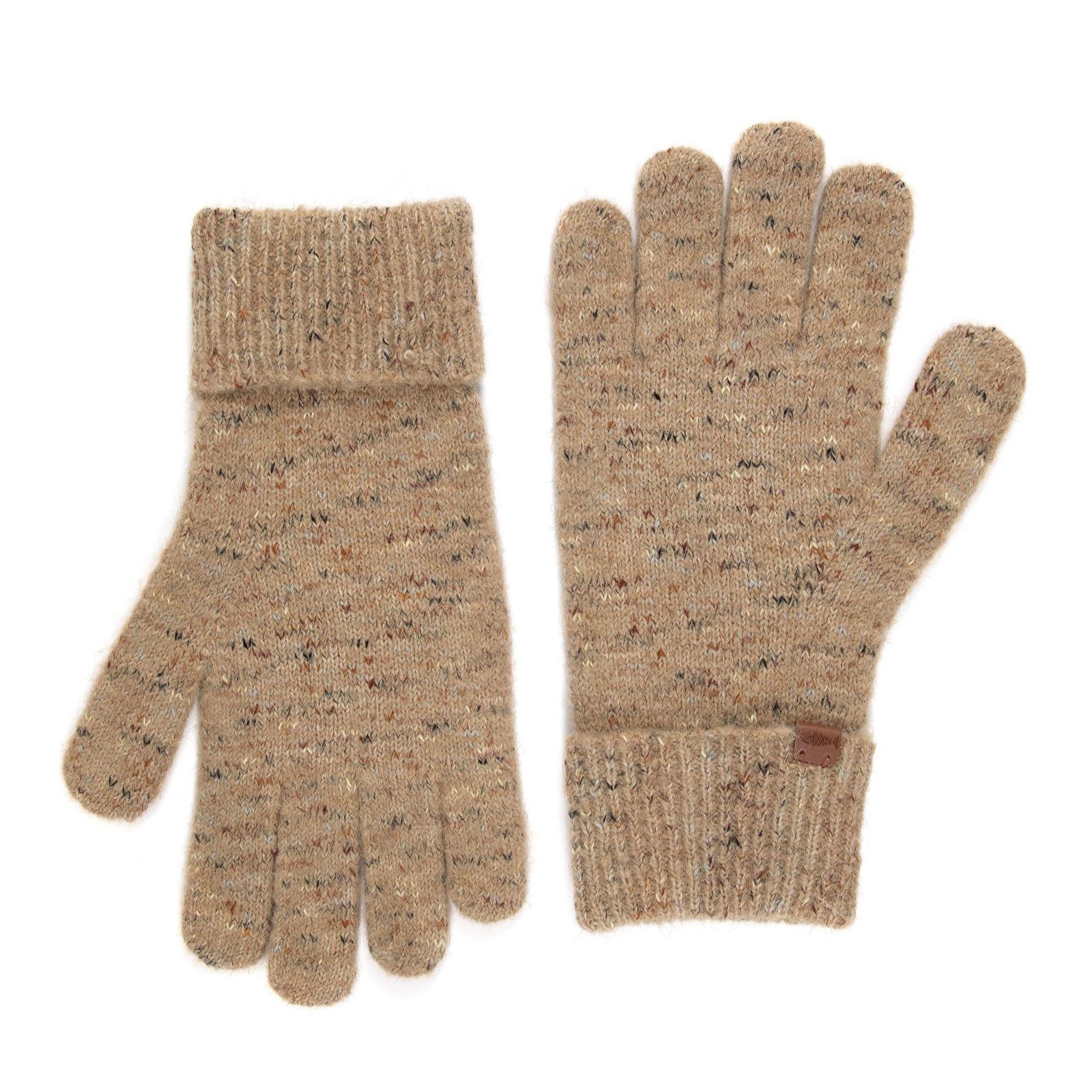 Weird Fish Mens Henning Nep Yarn Knitted Gloves