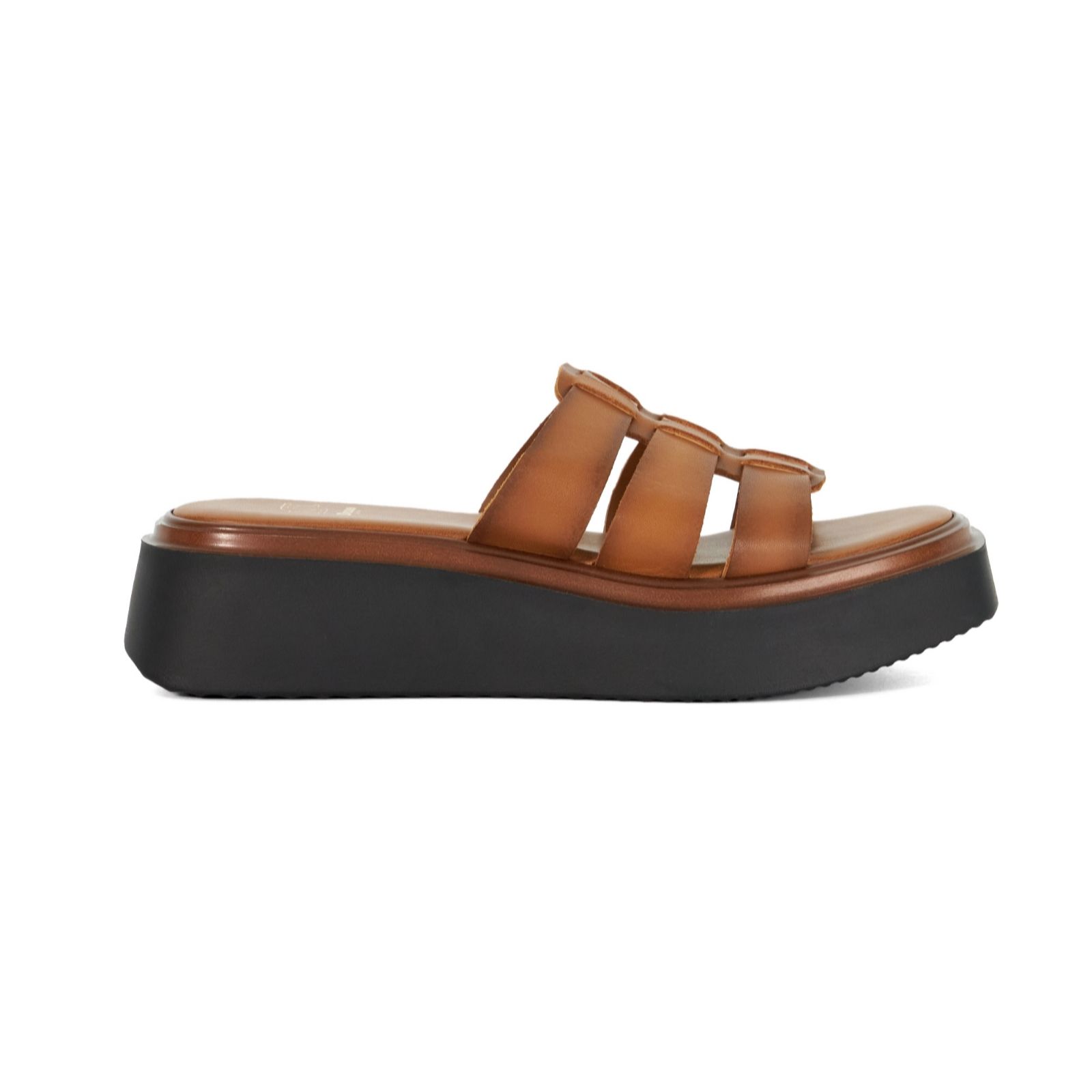 Dune London Lanto Triple Strap Sandal