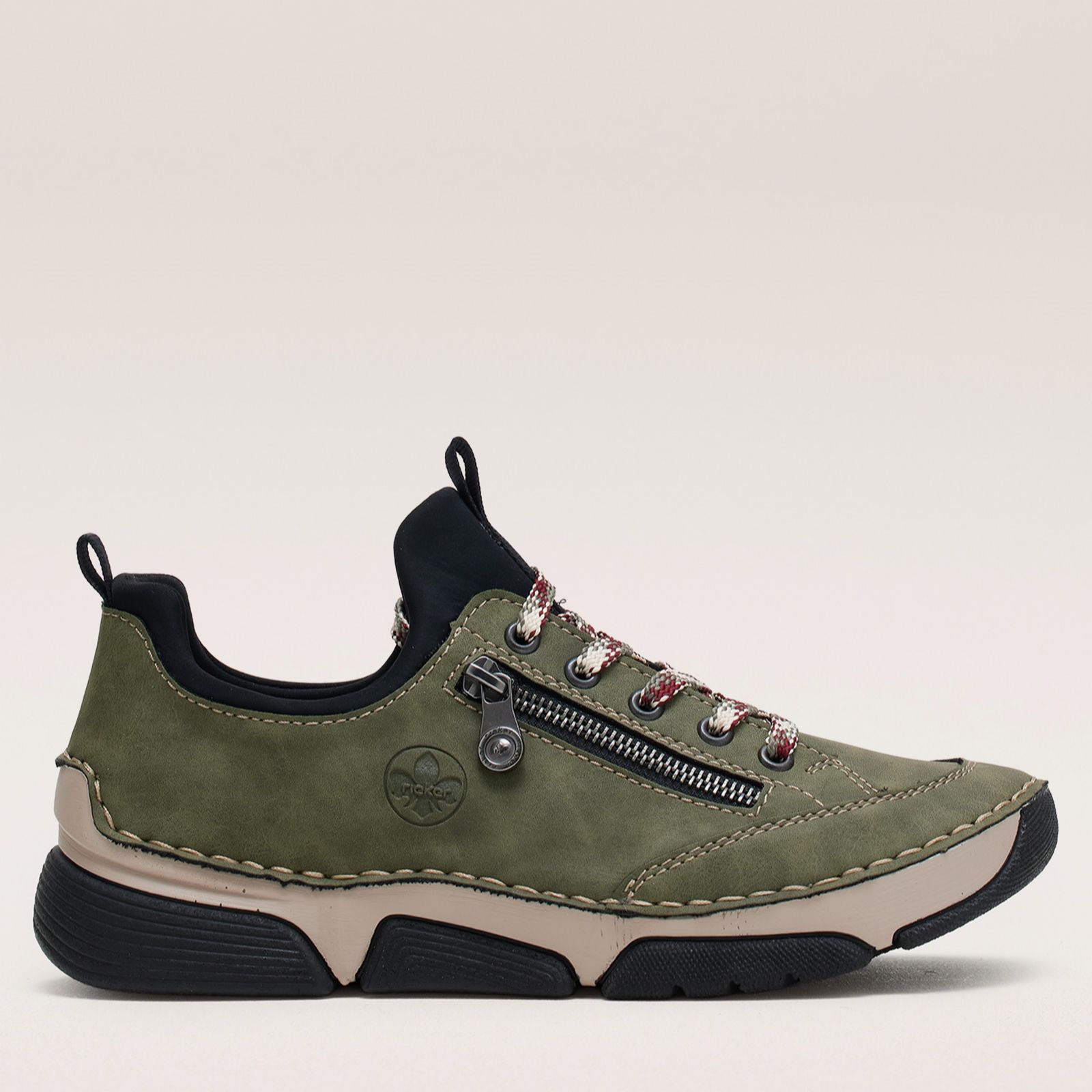 Rieker Zip Up Comfort Trainer