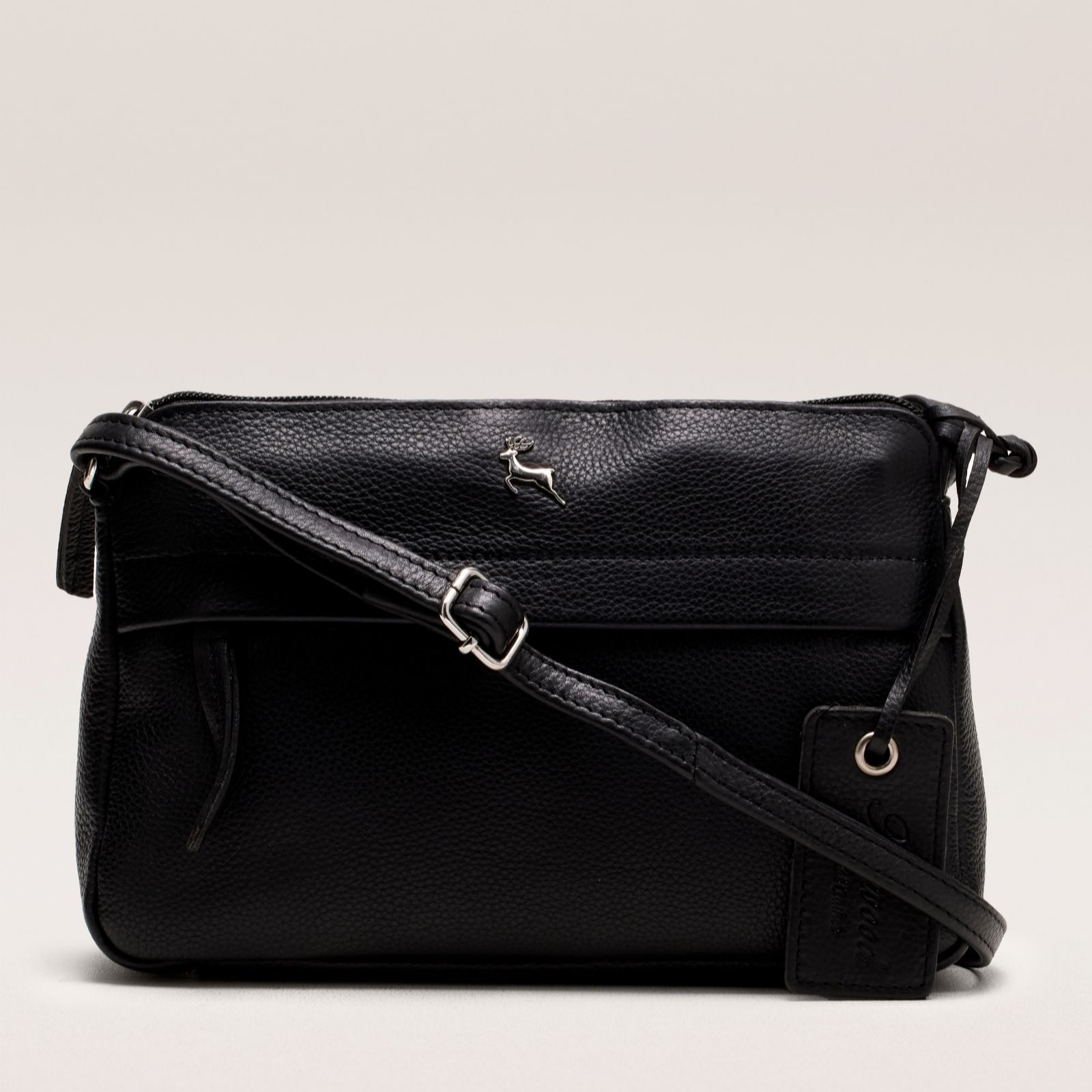 Outlet Ashwood Small Leather Cross-Body Bag