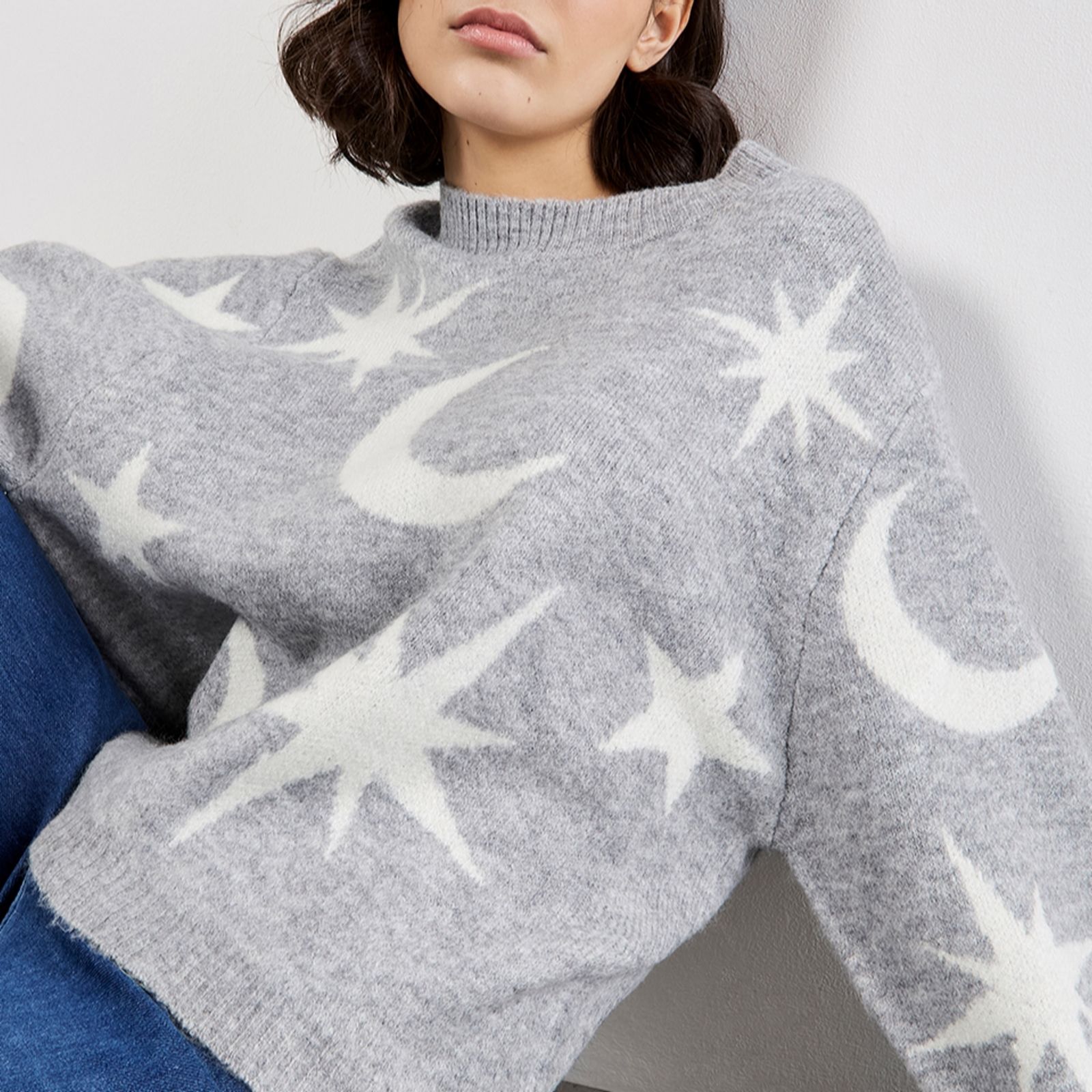 Apricot Constellation Conversational Jumper