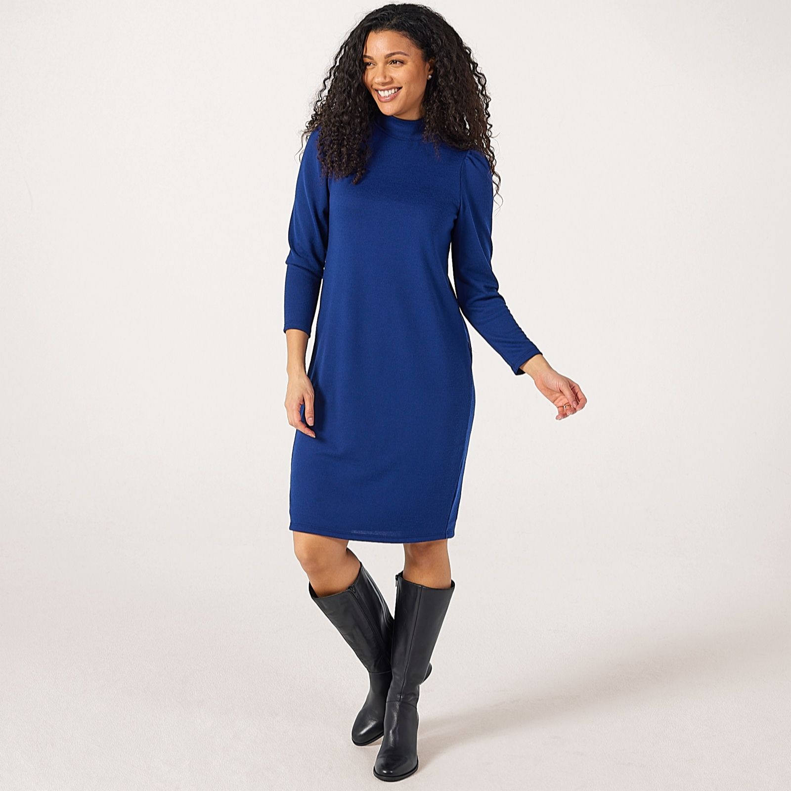 Kim & Co Soft Touch Knit Lined Dress Like Nov Divina
