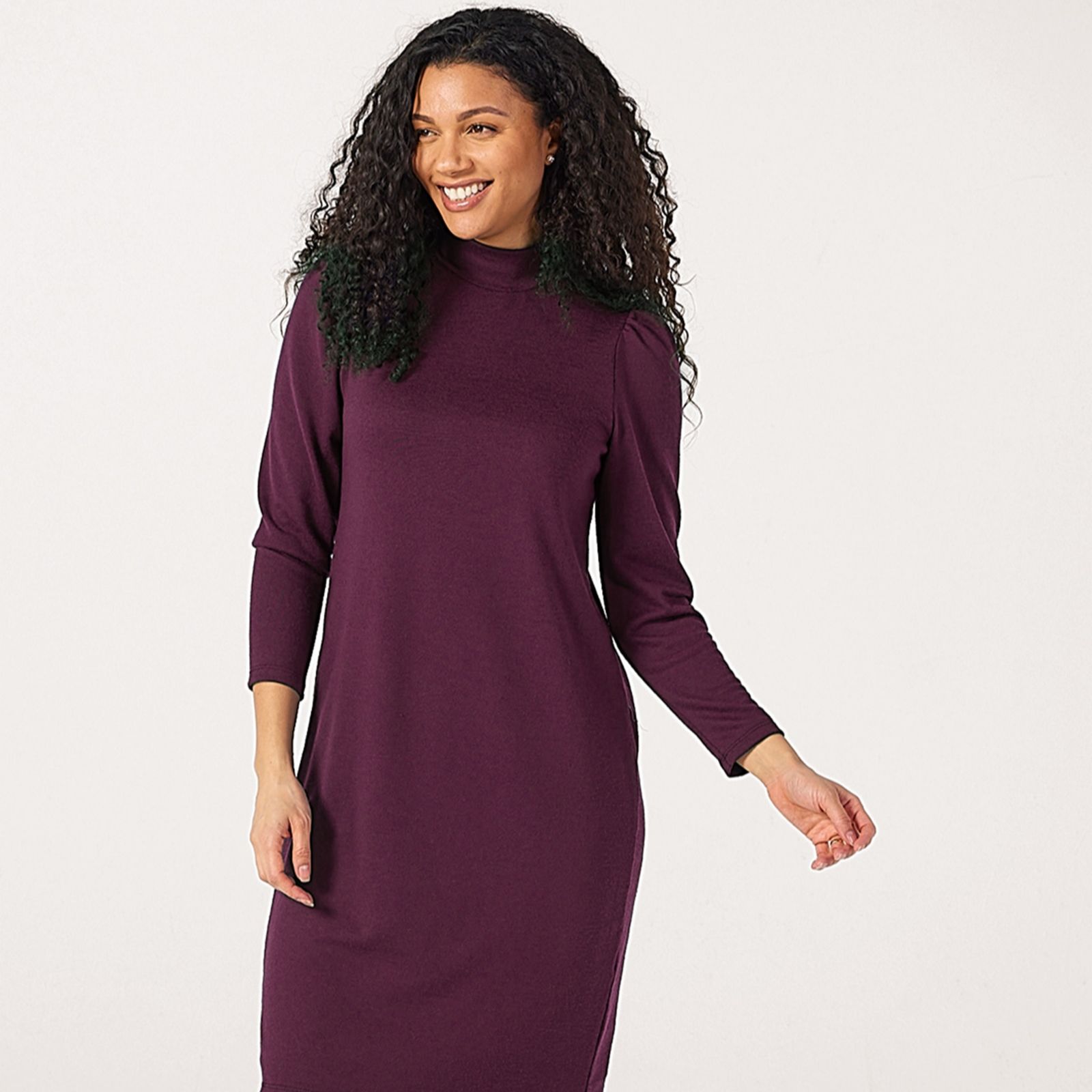 Kim & Co Soft Touch Knit Lined Dress Like Nov Divina
