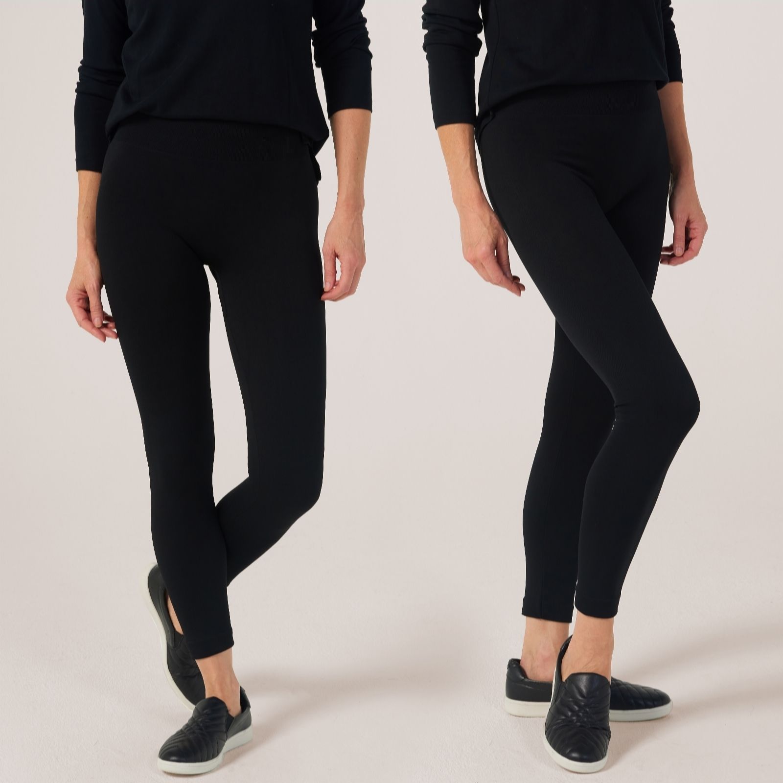 Outlet Muk Luks 2pk Soft Lined Leggings