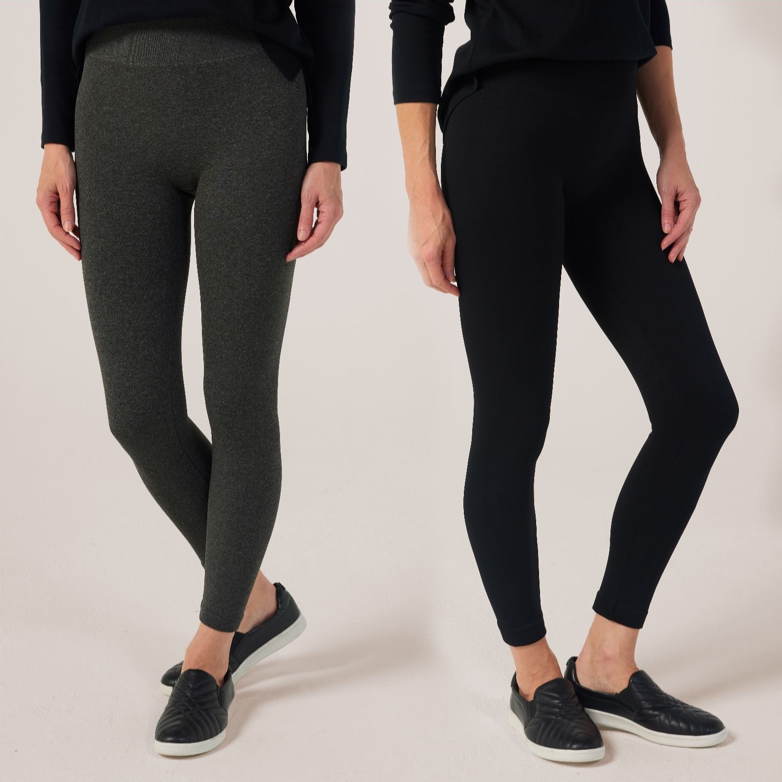 Outlet Muk Luks 2pk Soft Lined Leggings