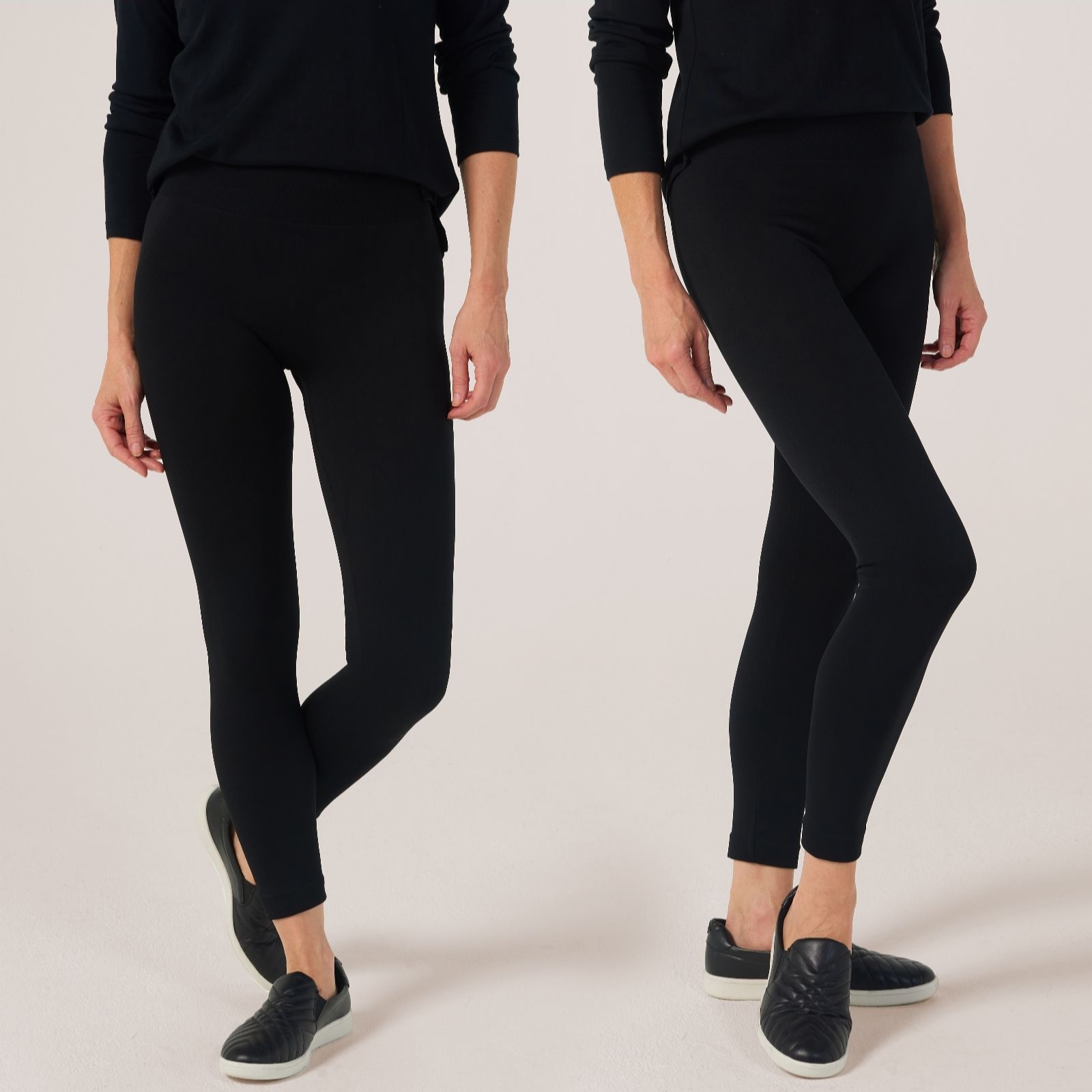 Outlet Muk Luks 2pk Soft Lined Leggings
