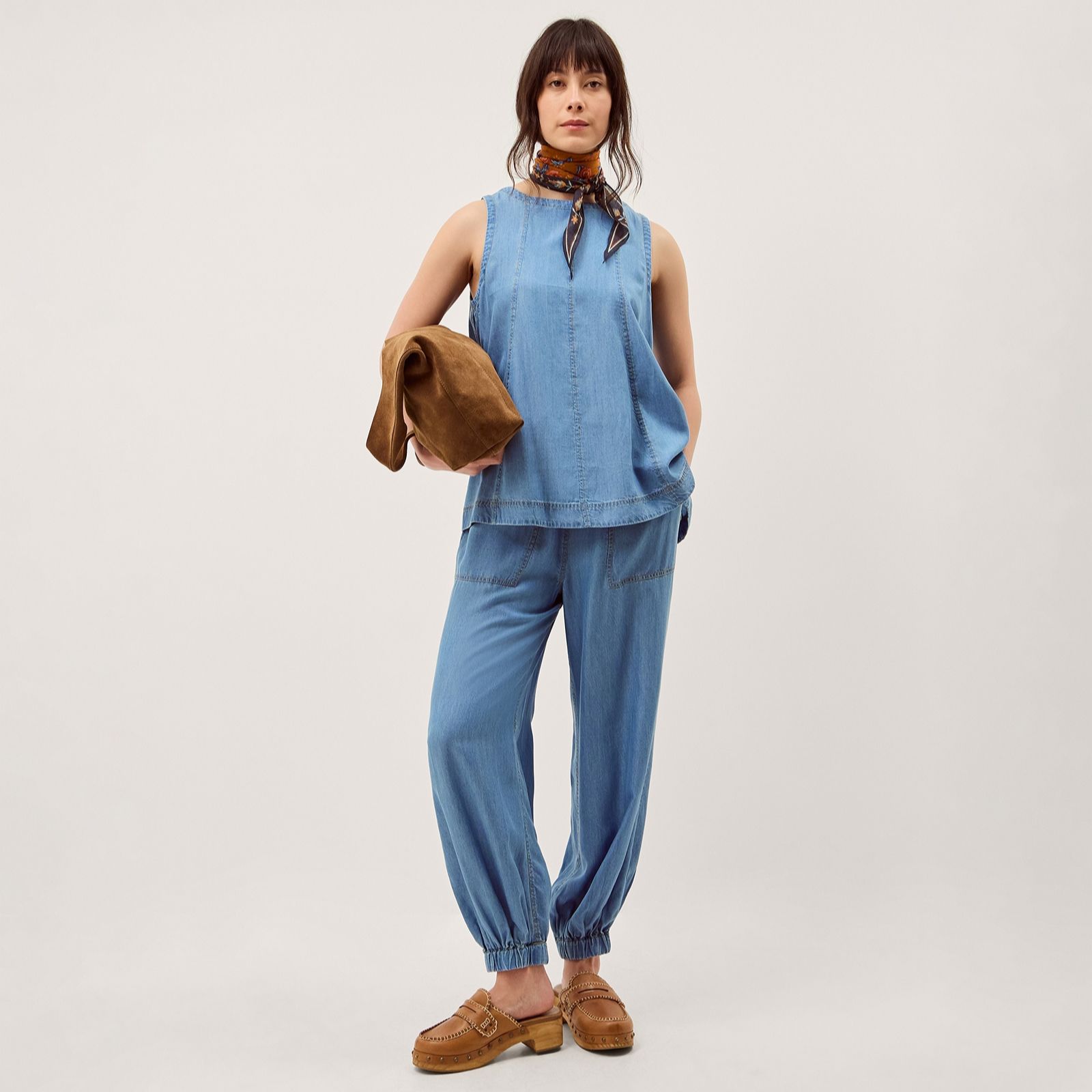 Monsoon Daria Tencel Jogger