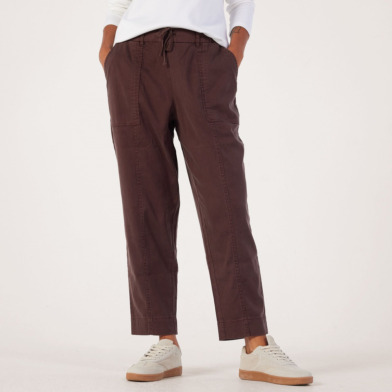 Ben de Lisi Patch Pocket Tapered Jogger Petite