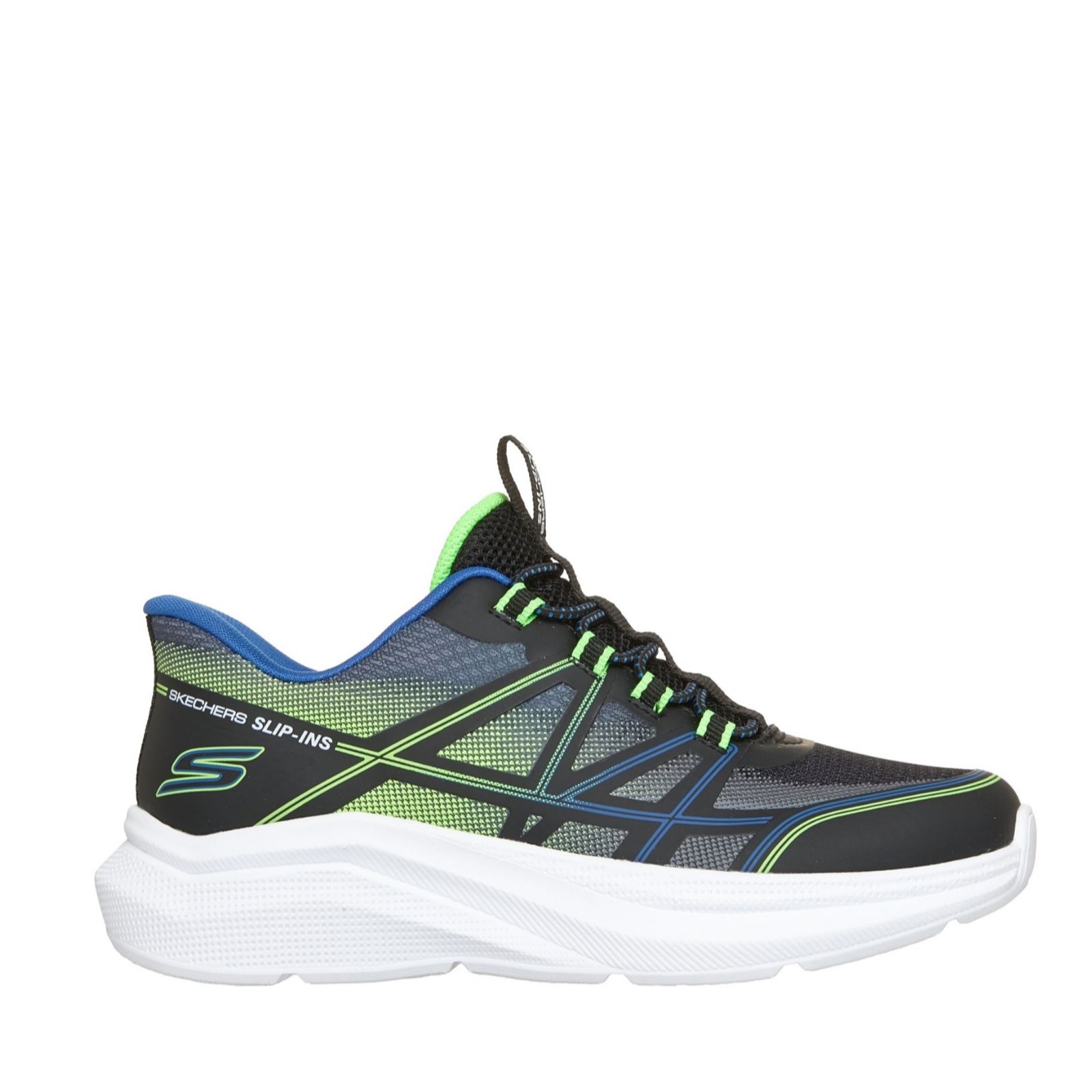Skechers Kids Microspec Velocity Grid-Shift Trainer