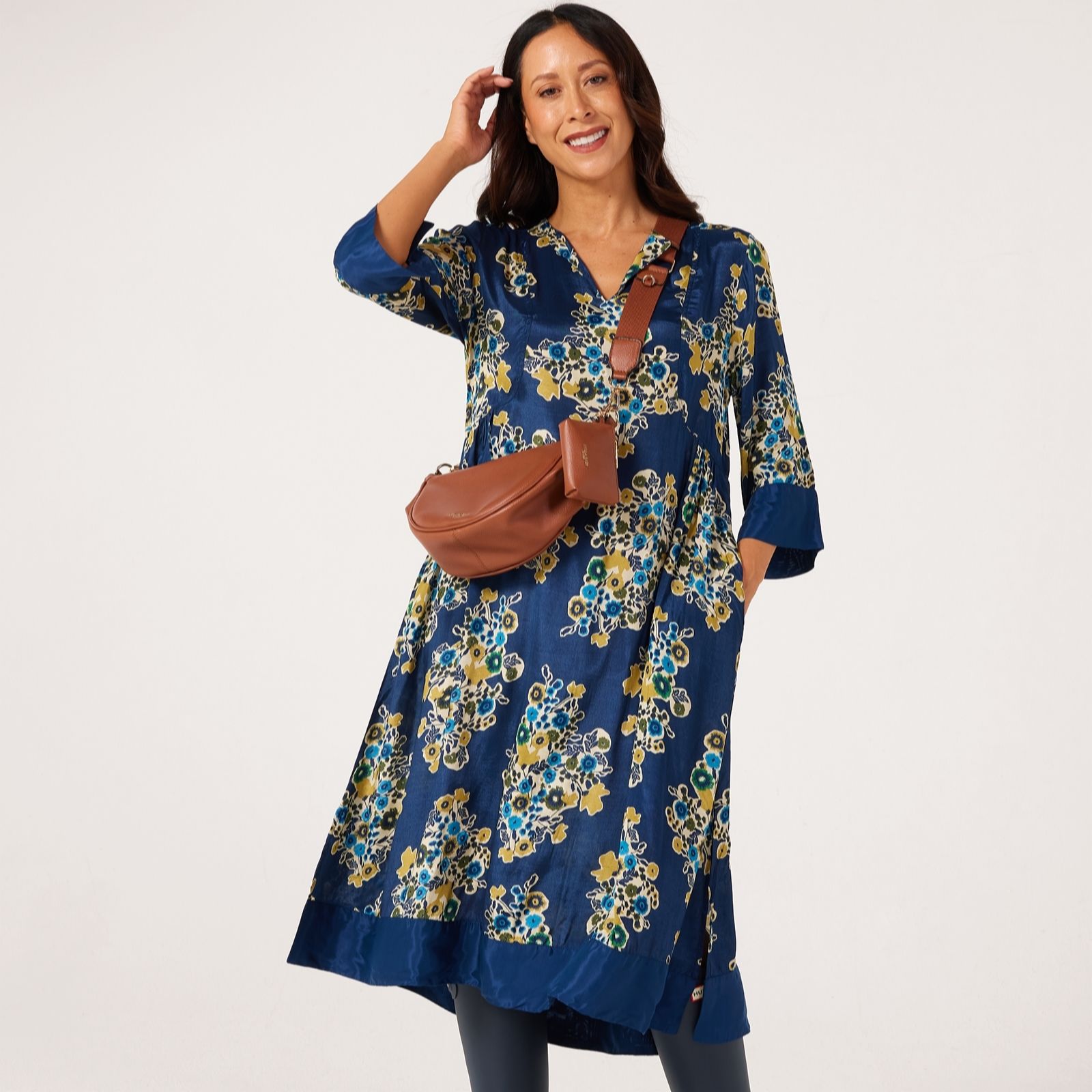 Masai Copenhagen Noberta Printed Shantung Dress