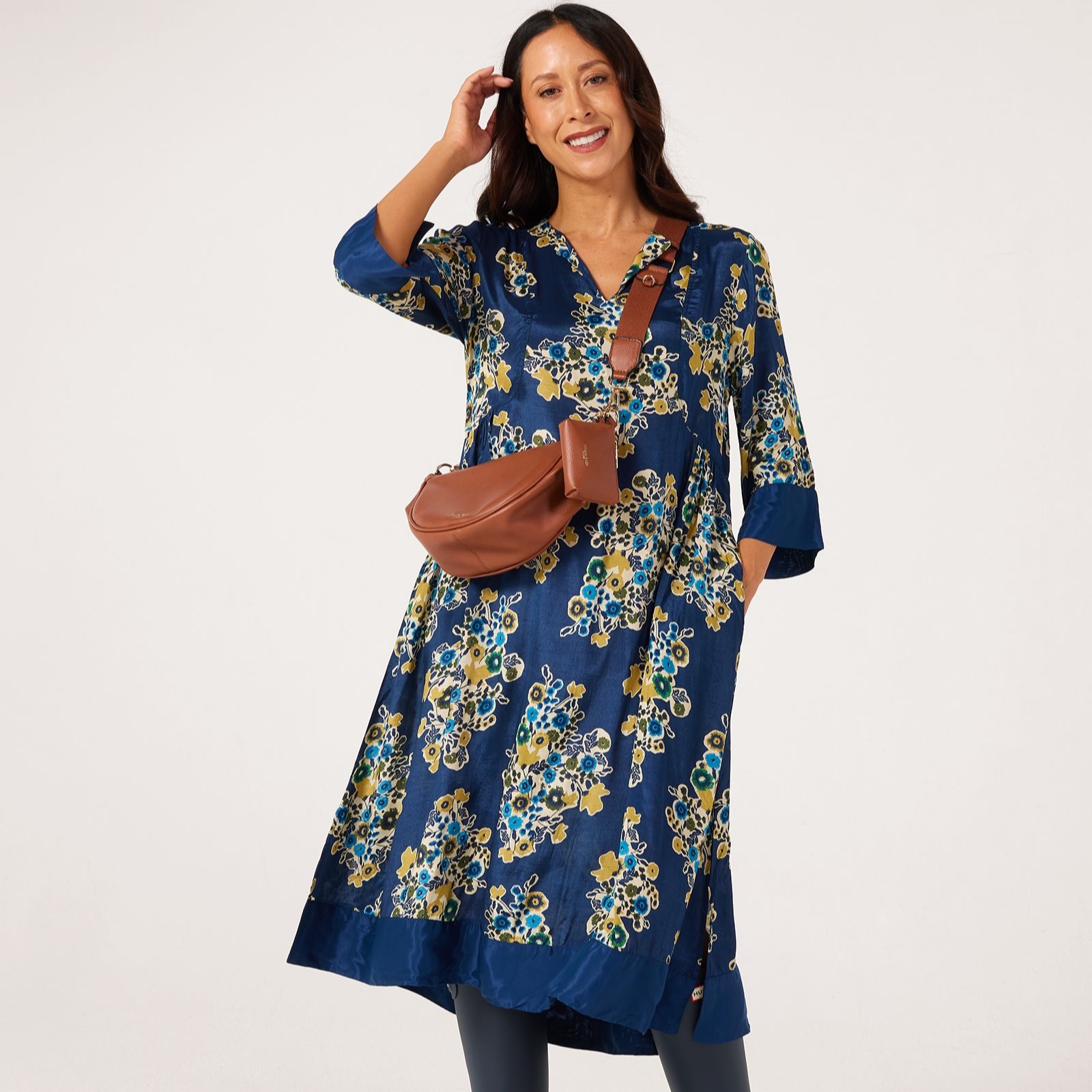 Masai Copenhagen Noberta Printed Shantung Dress