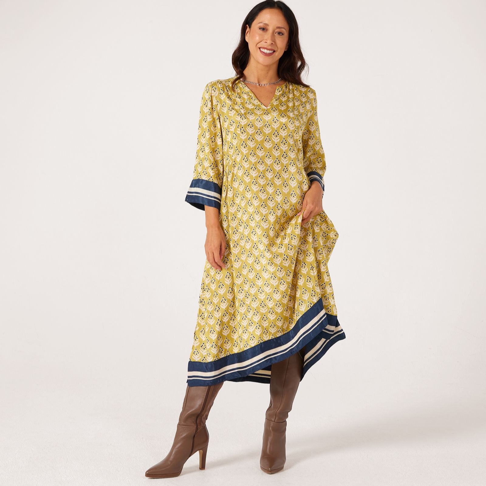 Masai Copenhagen Noberta Printed Shantung Dress