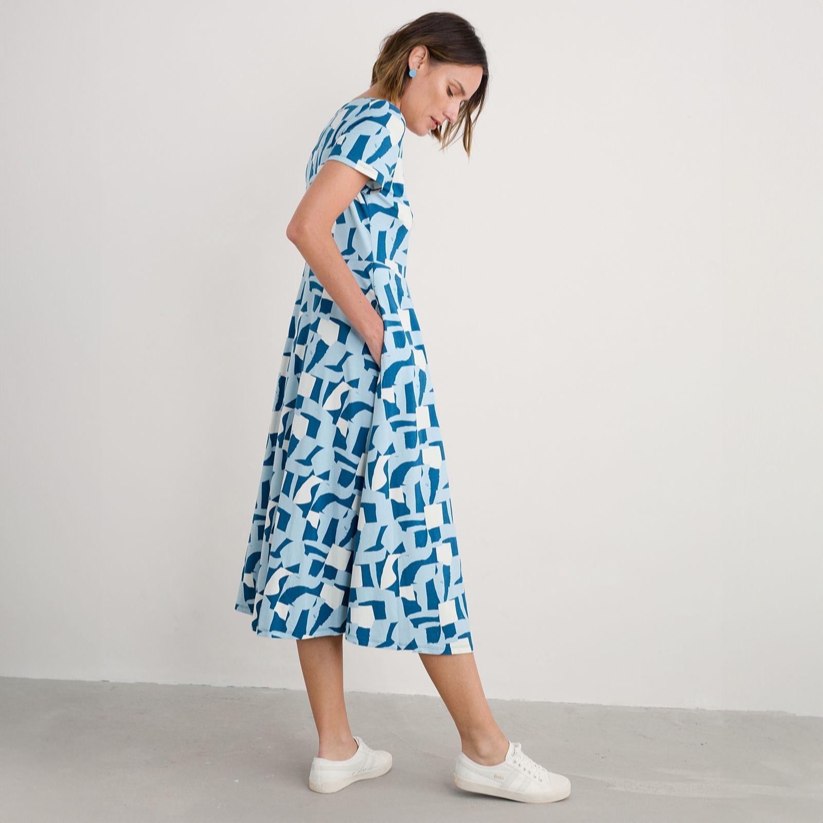 Seasalt Cornwall Veronica Short Sleeve Dress Petite