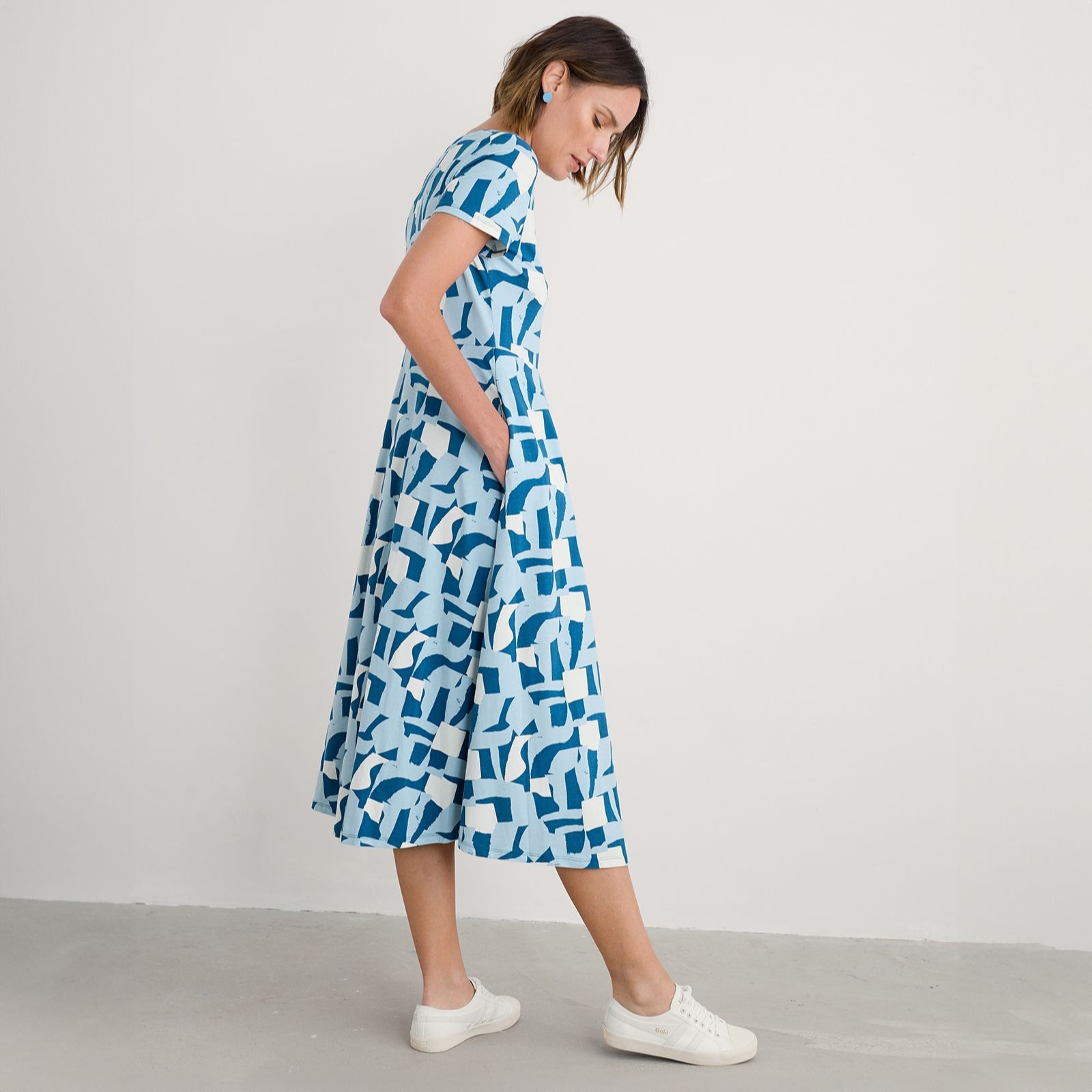 Seasalt Cornwall Veronica Short Sleeve Dress Petite