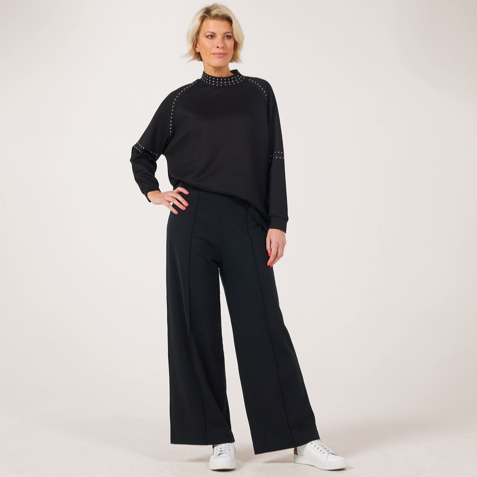 Frank Usher Straight Leg Classic Trousers