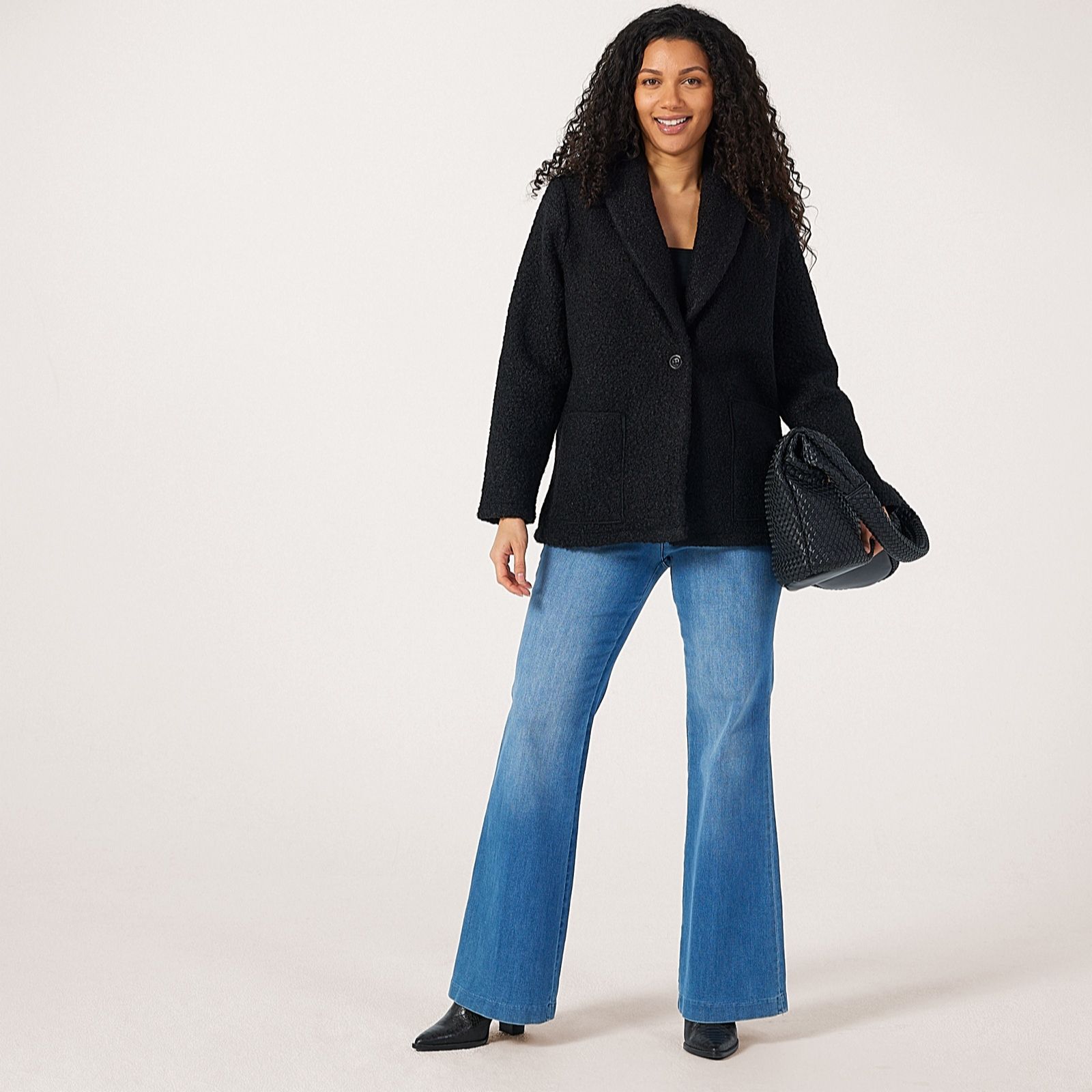 Kim & Co Poodle Cloth Light Coat