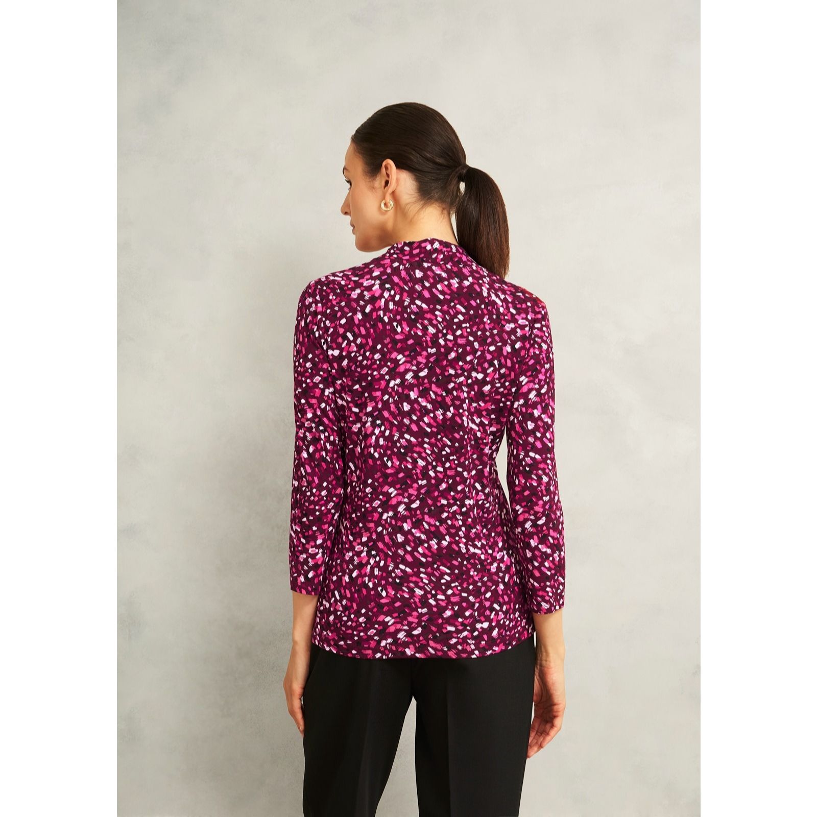 ホブズ HOBBS AIMEE PRINTED TOP （BROWN MULTI） Aimee Printed Top | Hobbs US |