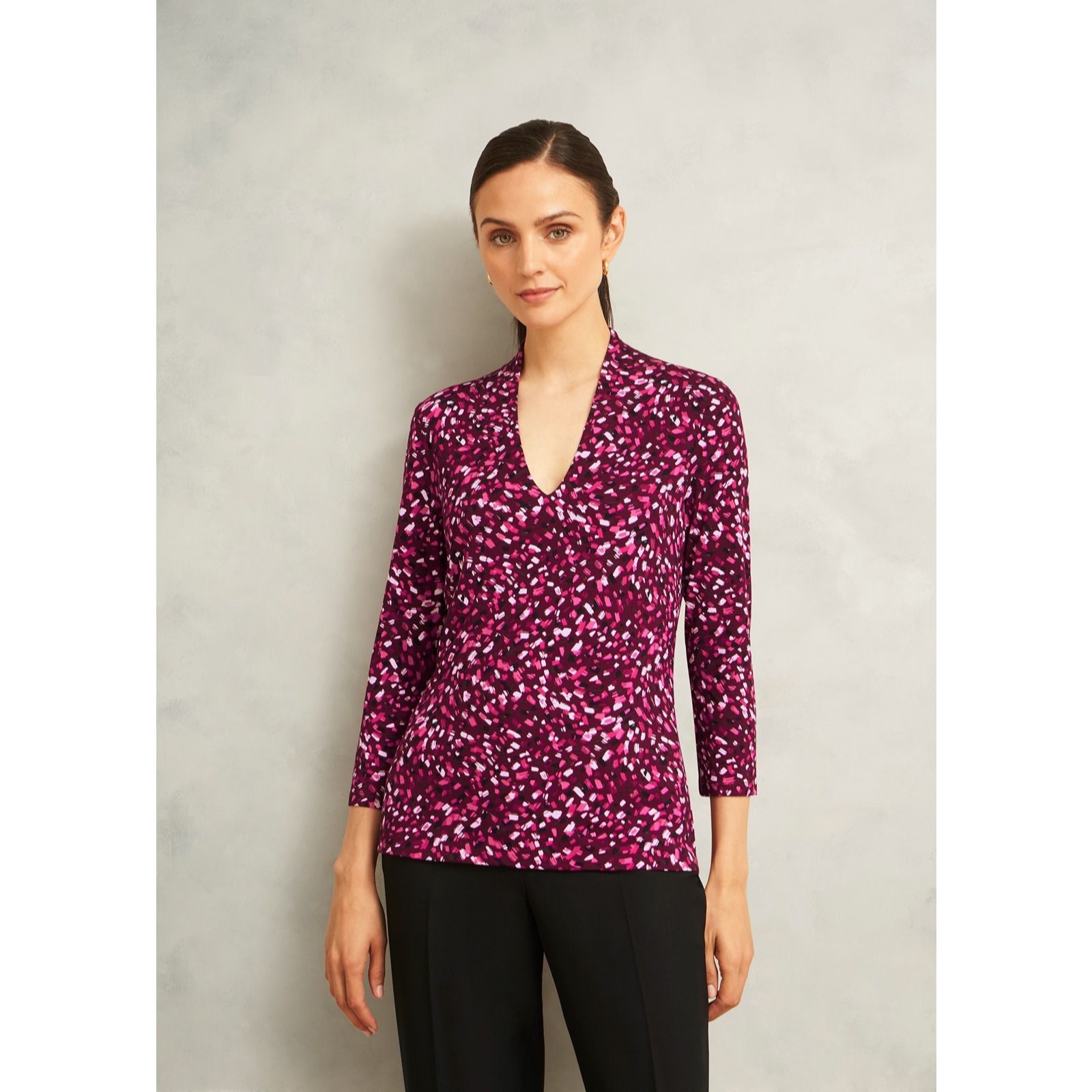 Hobbs London Aimee Printed Top
