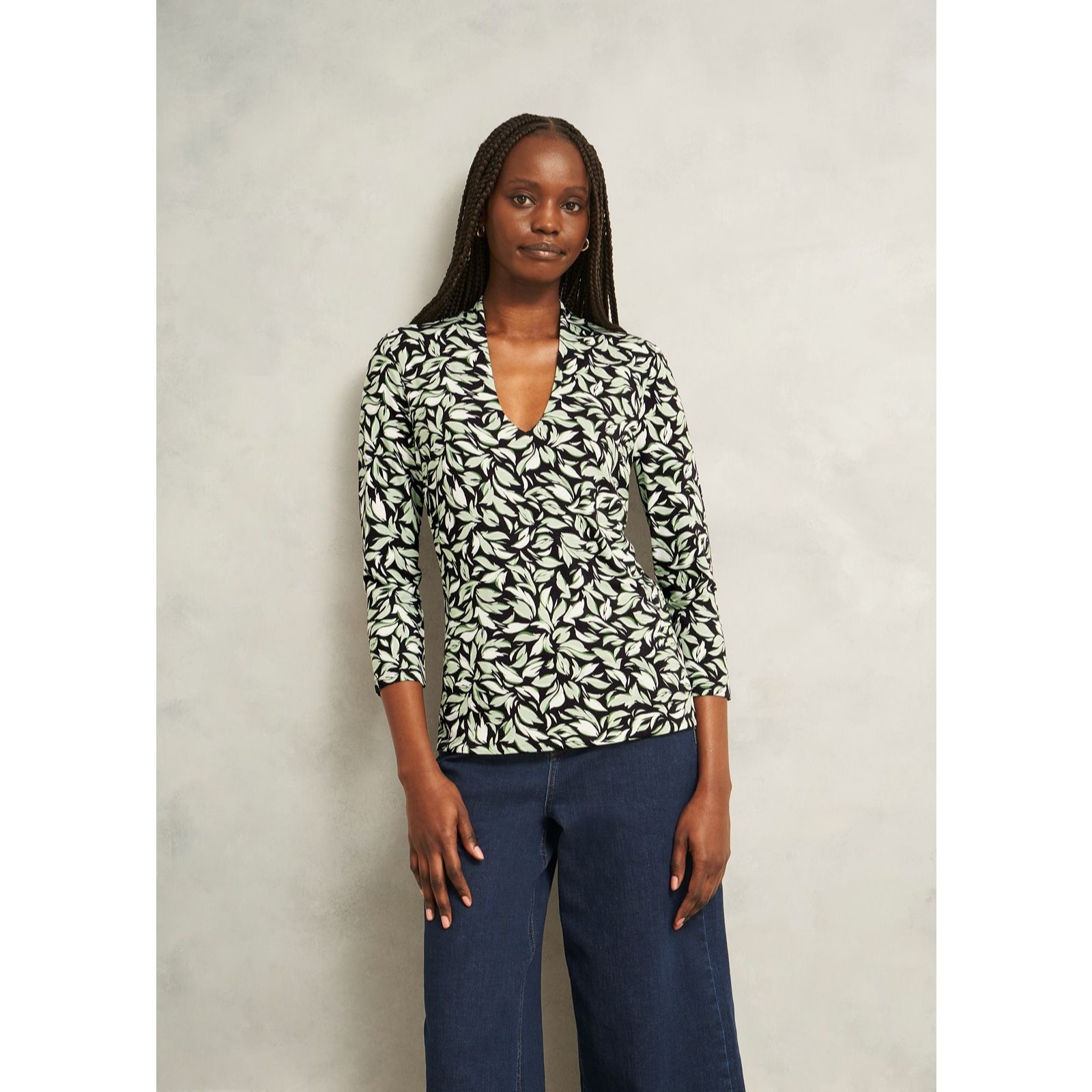 Hobbs London Aimee Printed Top