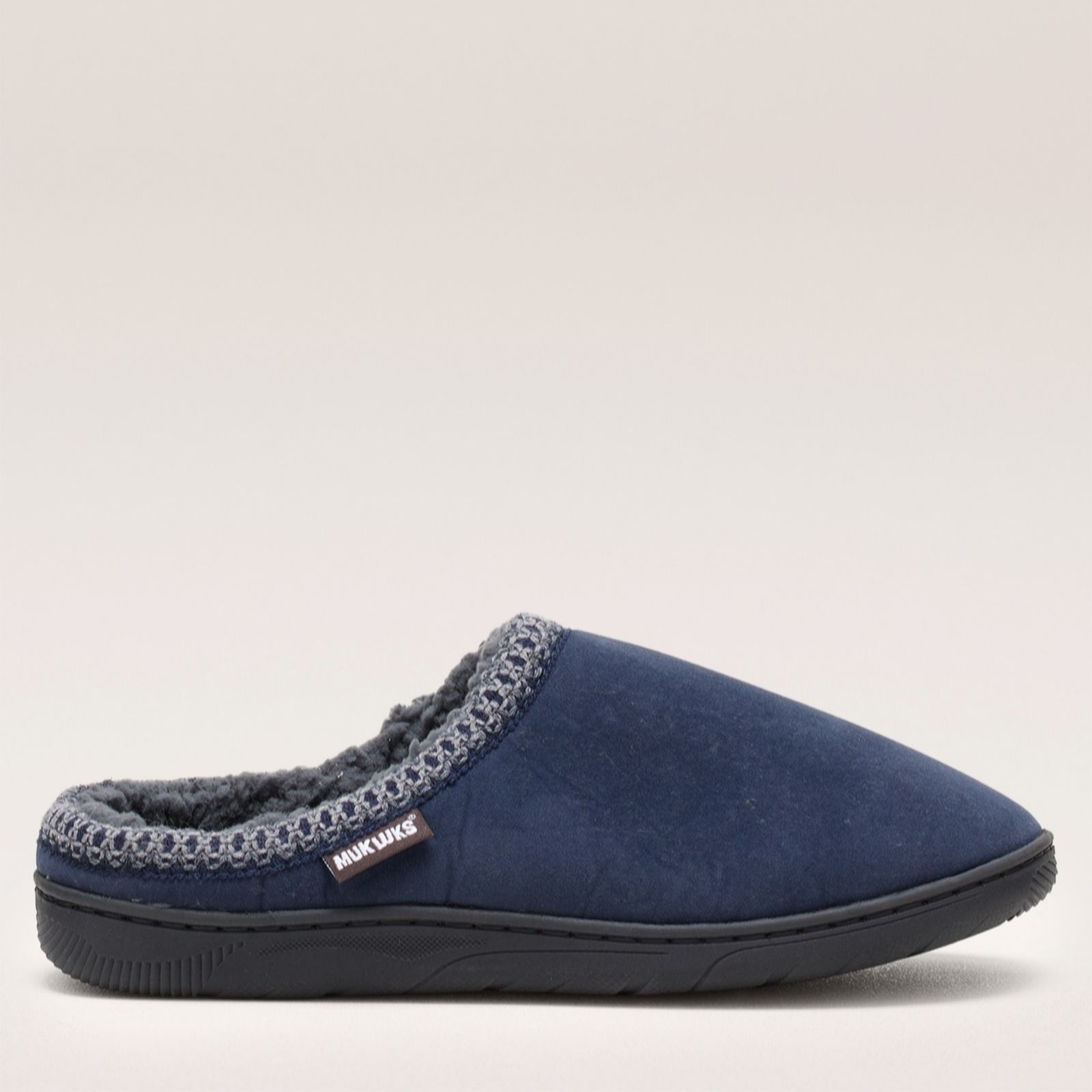 Outlet Muk Luks Sherpa Lined Gabriel Leo Slippers