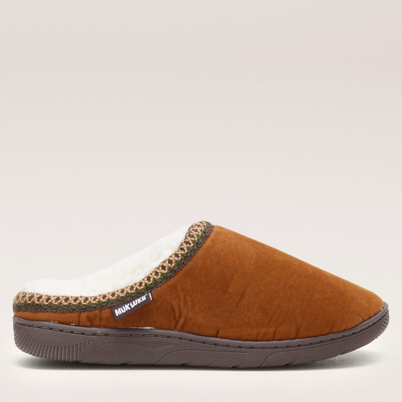 Outlet Muk Luks Sherpa Lined Gabriel Leo Slippers