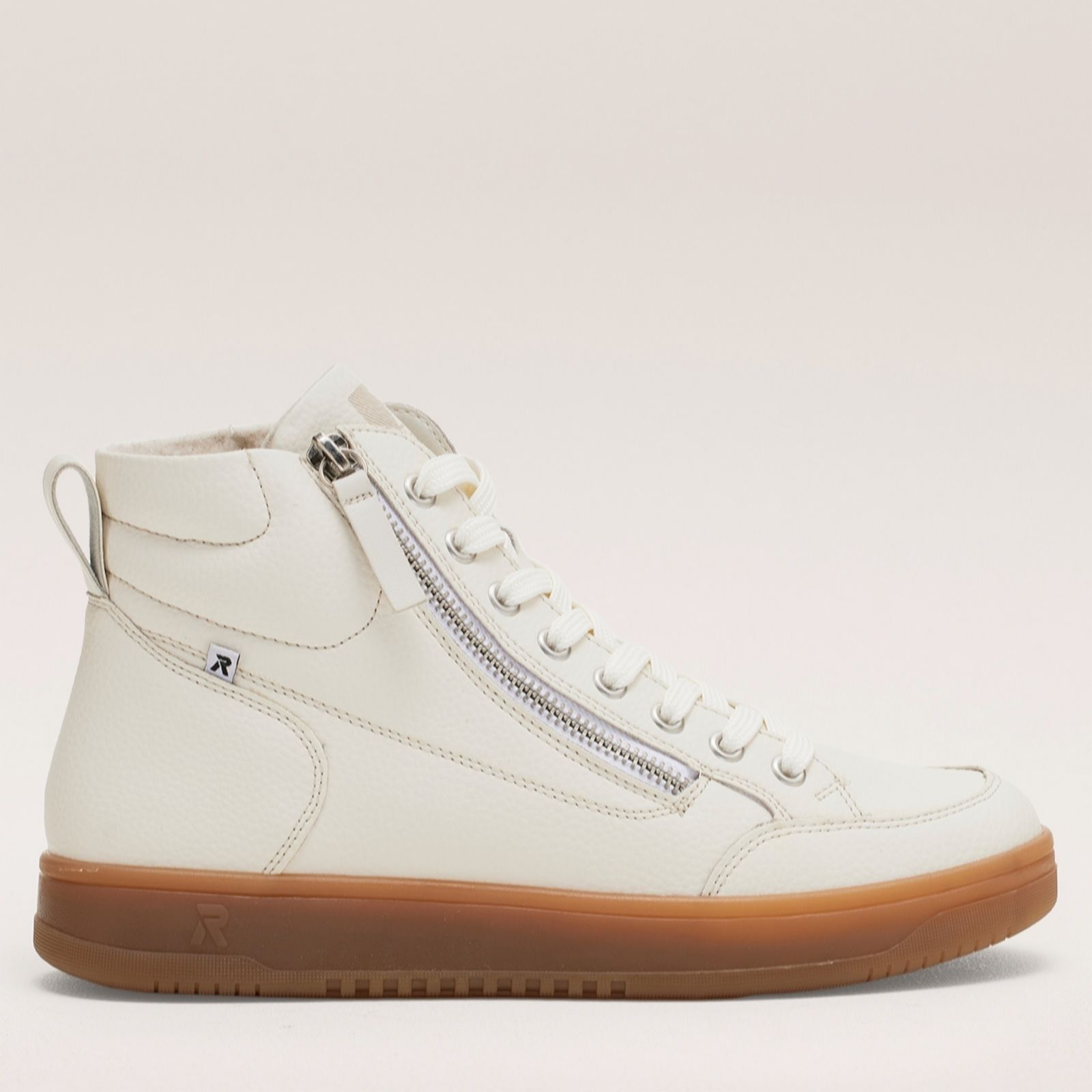 Outlet Rieker Leather Side Zip Trainer Boot