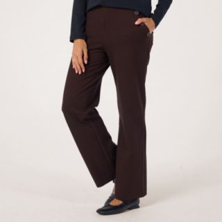 Kim & Co Stretch Ponte Jersey Straight Leg Sailor Standard Trousers
