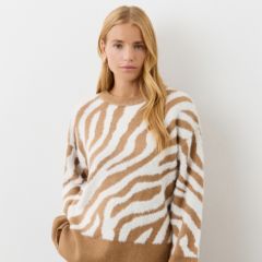 Finery London Tully Zebra Stripe Jumper