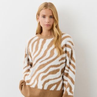 Finery London Tully Zebra Stripe Jumper